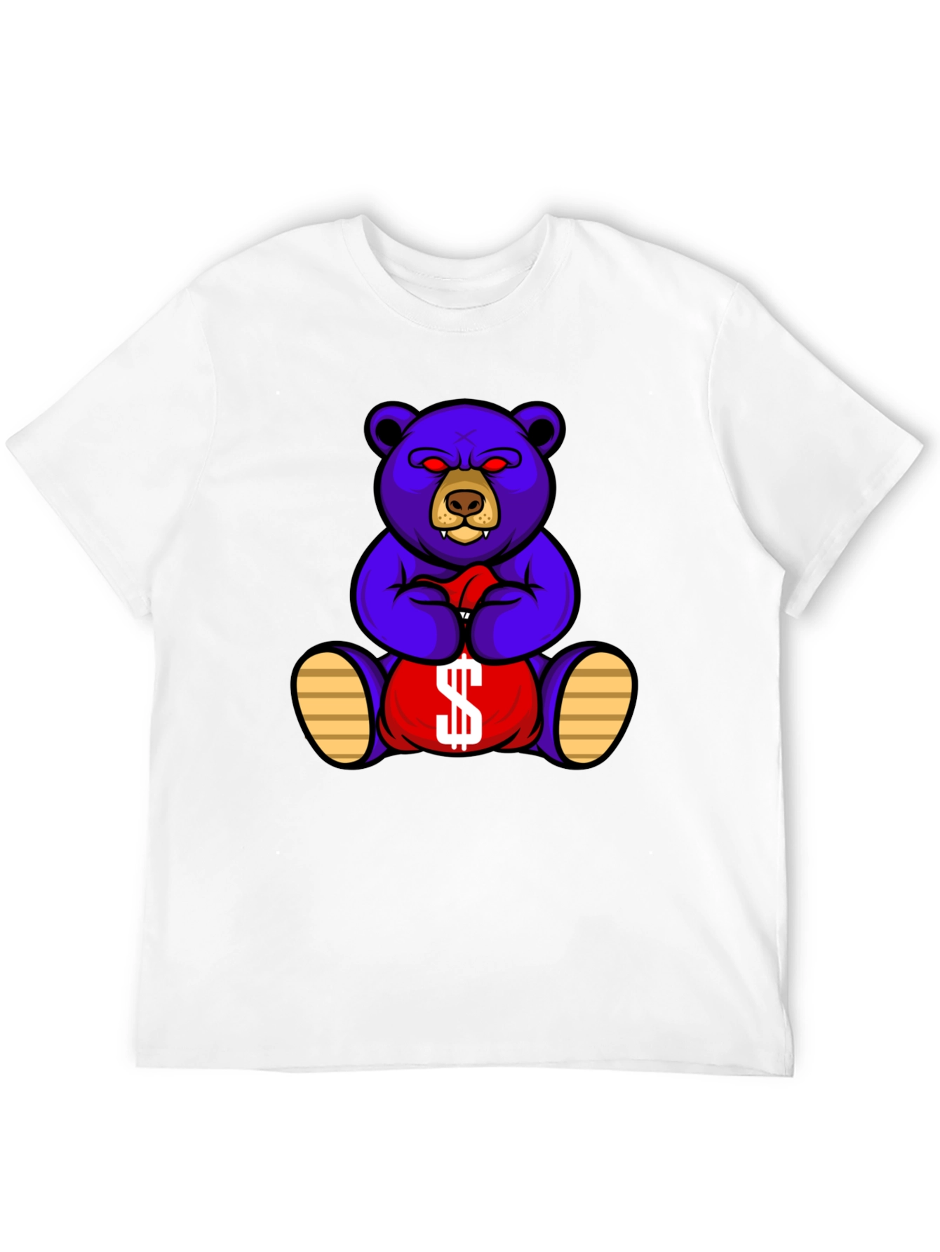 Money Bear Graphic Tee - Black