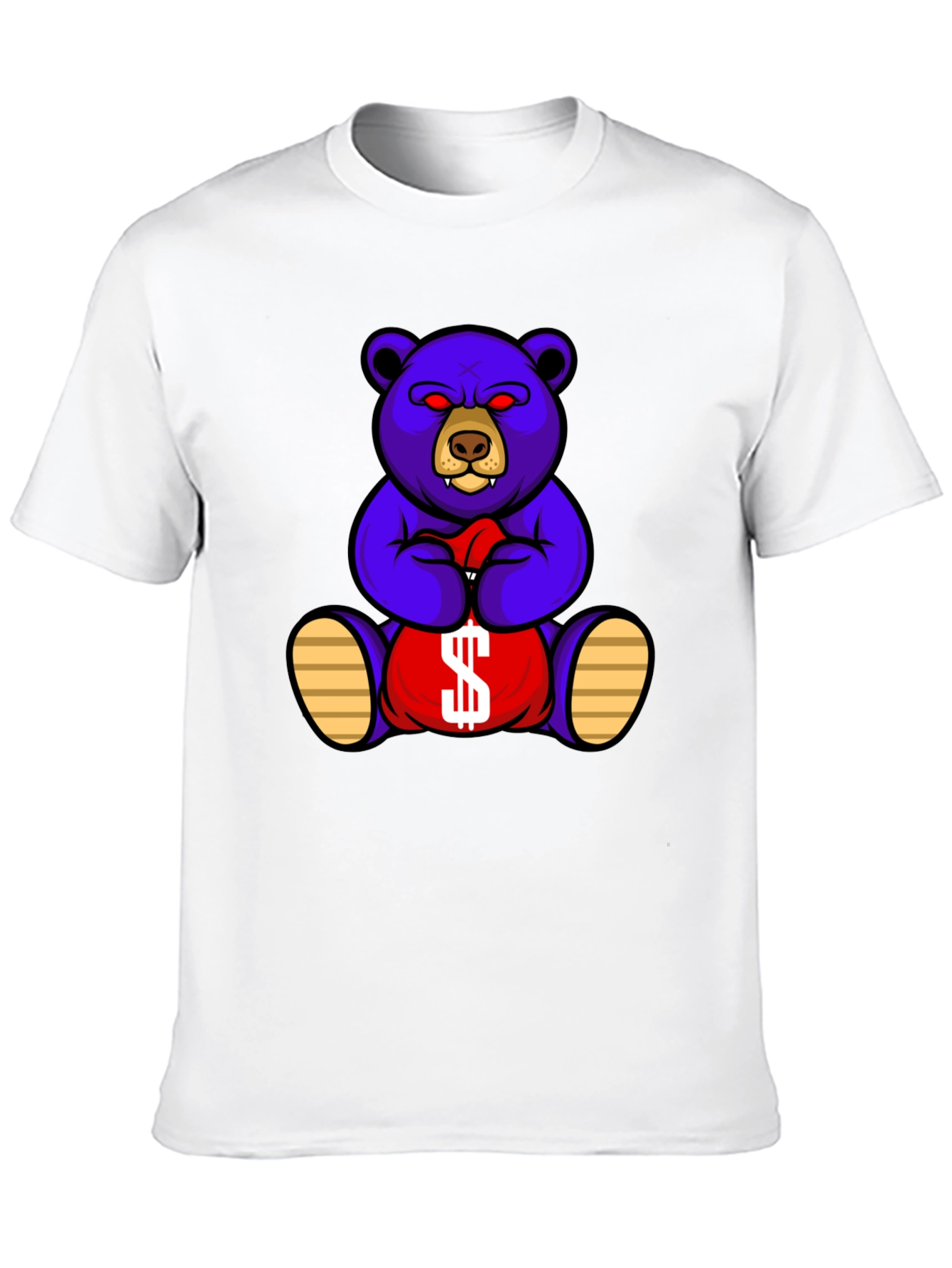 Money Bear Graphic Tee - Black