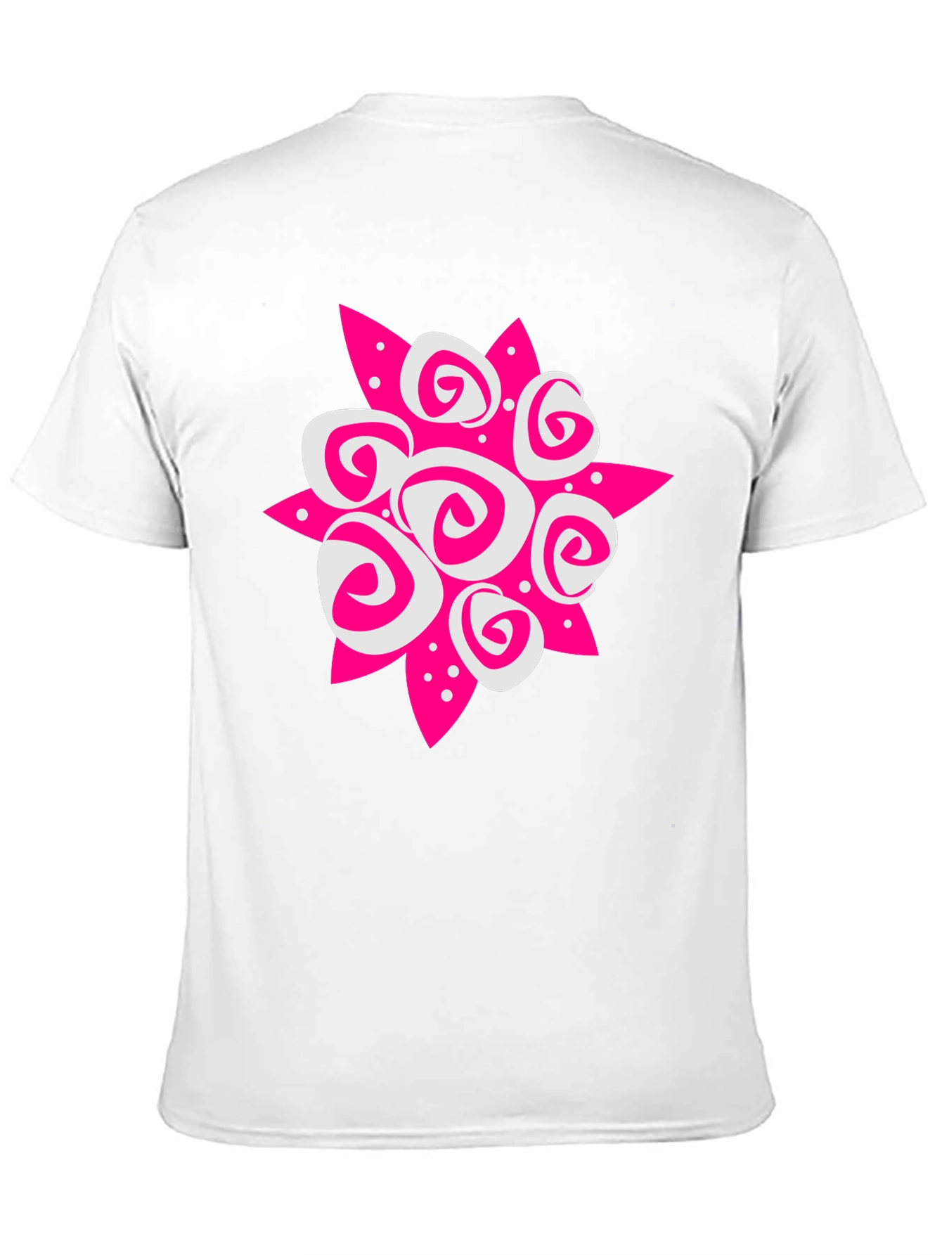 Abstract Floral Graphic Tee