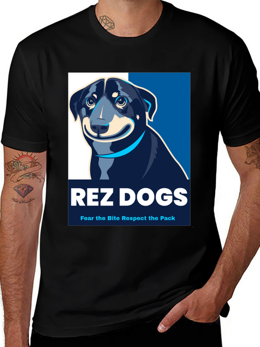 Rez Dogs T-Shirt: Fear the Bite Respect the Pack