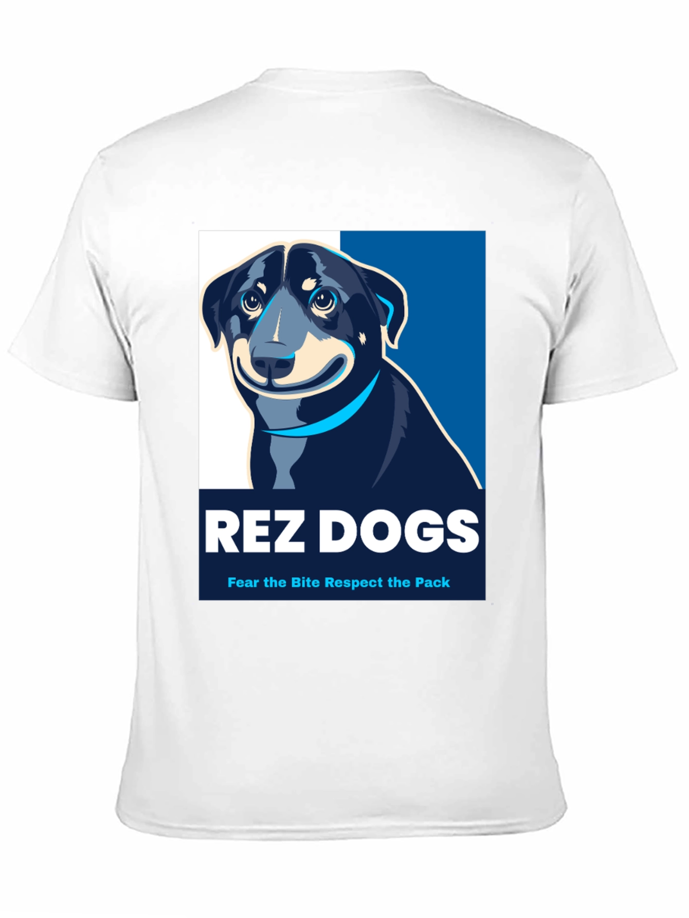 Rez Dogs T-Shirt: Fear the Bite Respect the Pack