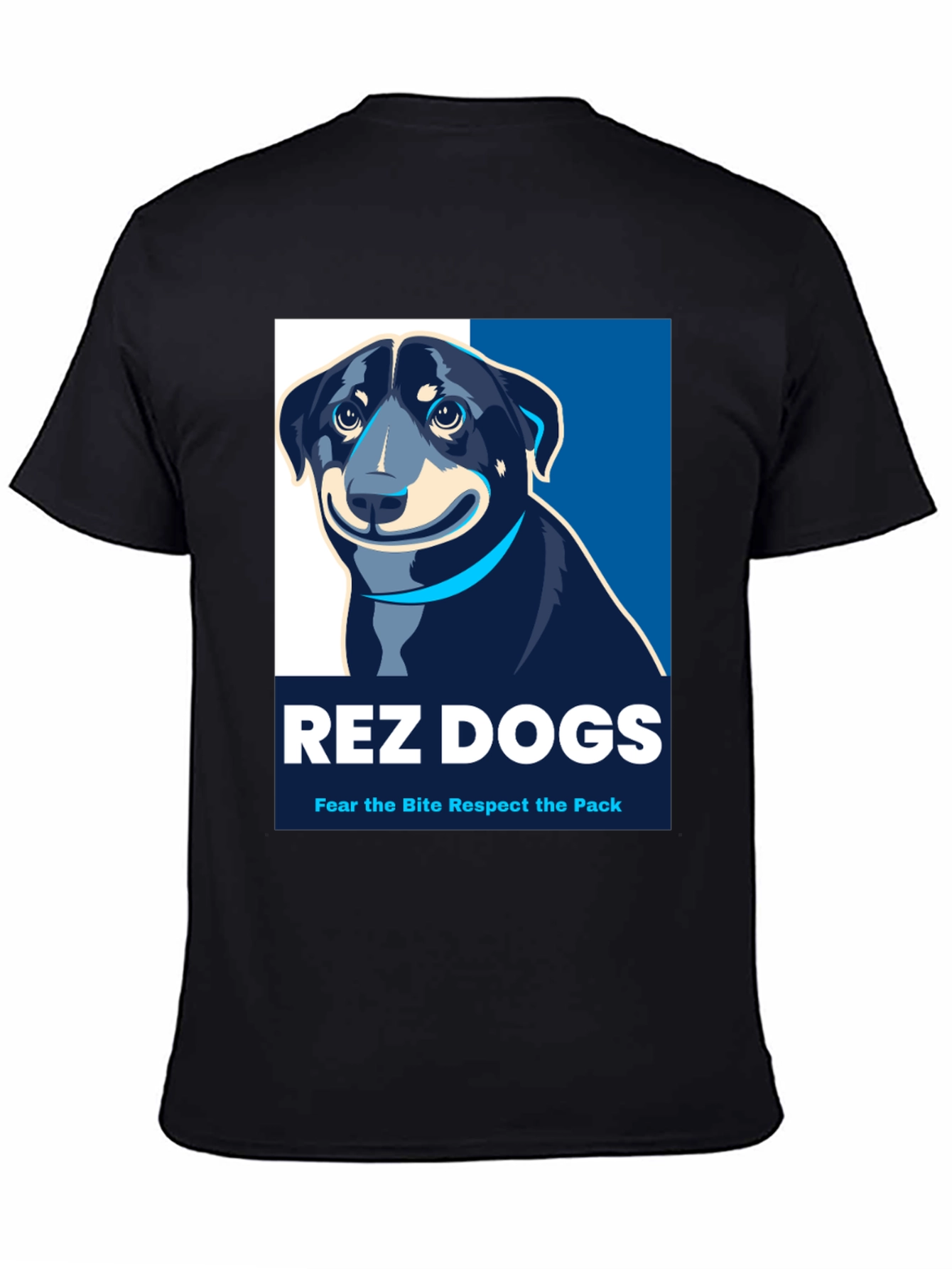 Rez Dogs T-Shirt: Fear the Bite Respect the Pack