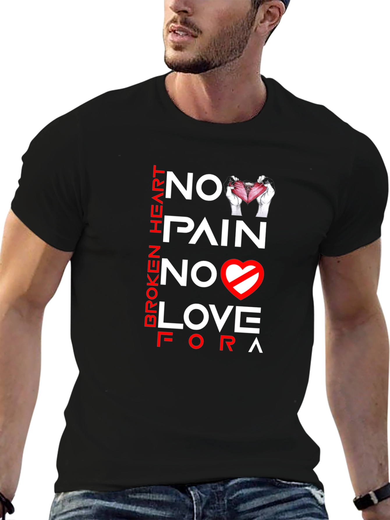 No Pain No Love Graphic Tee