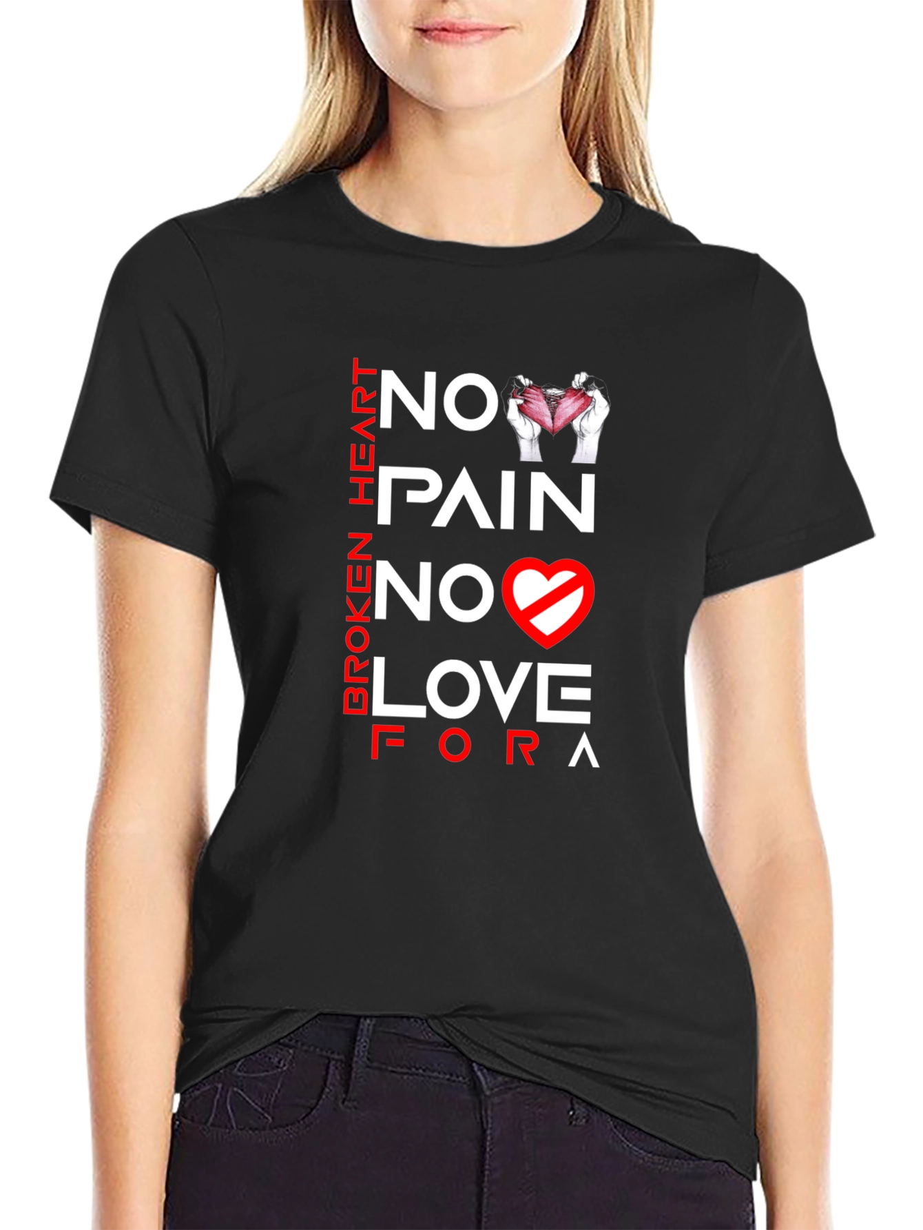 No Pain No Love Graphic Tee