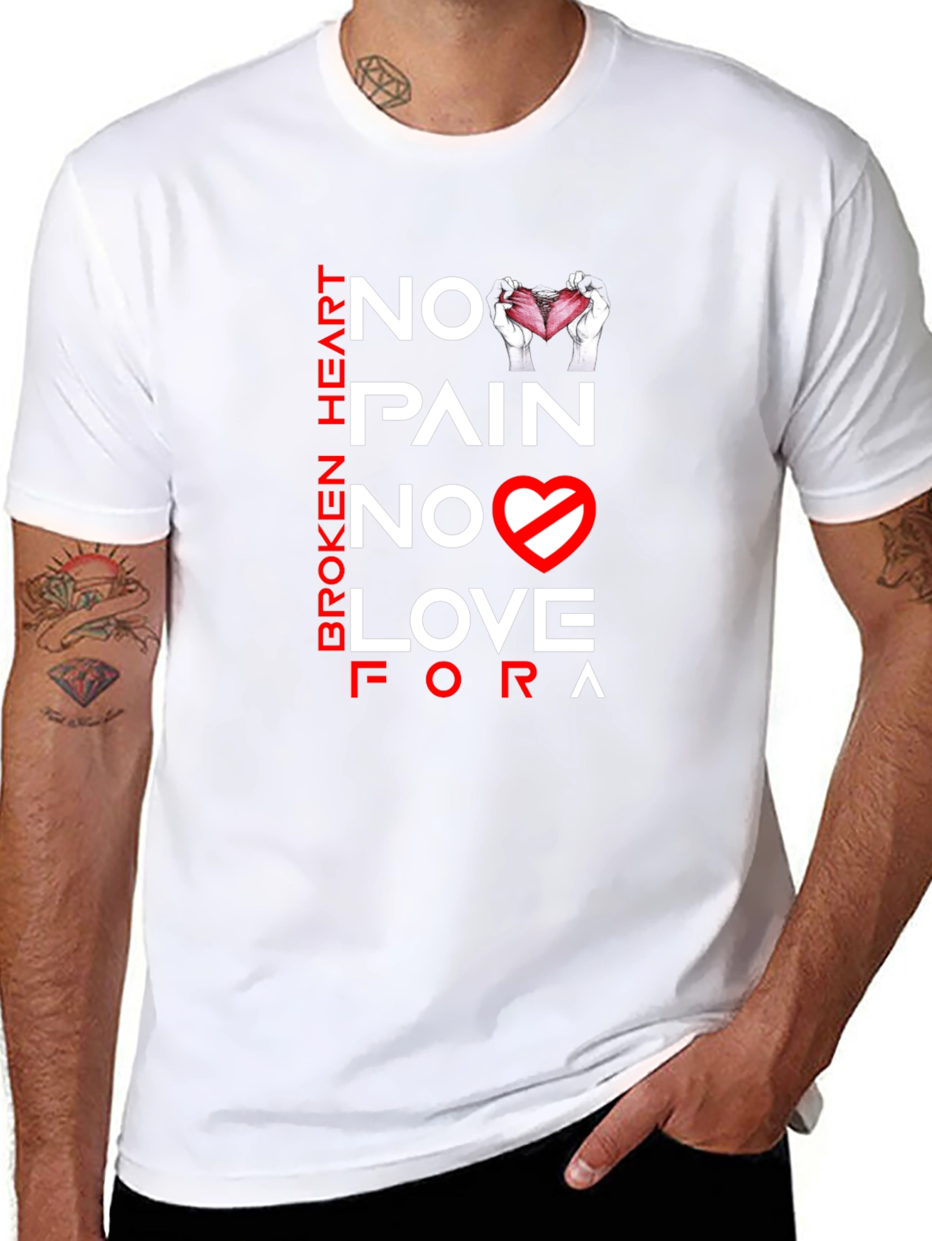 No Pain No Love Graphic Tee