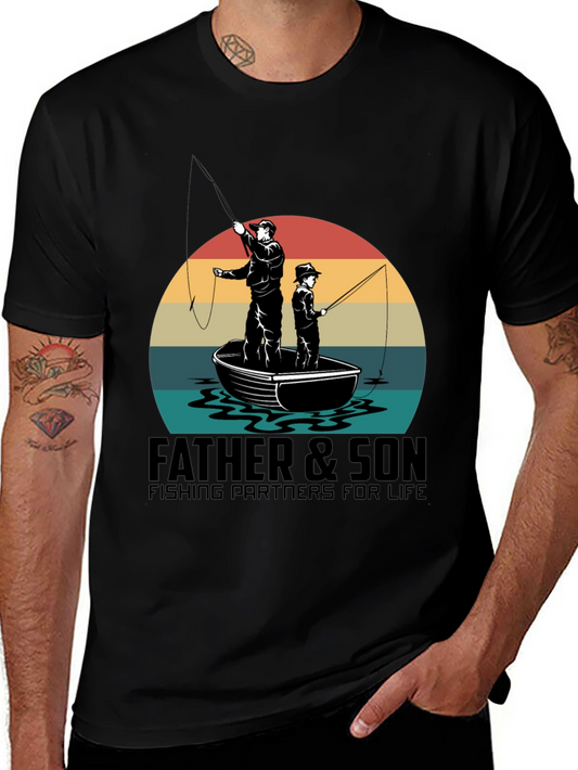 Father & Son Fishing Partners T-Shirt