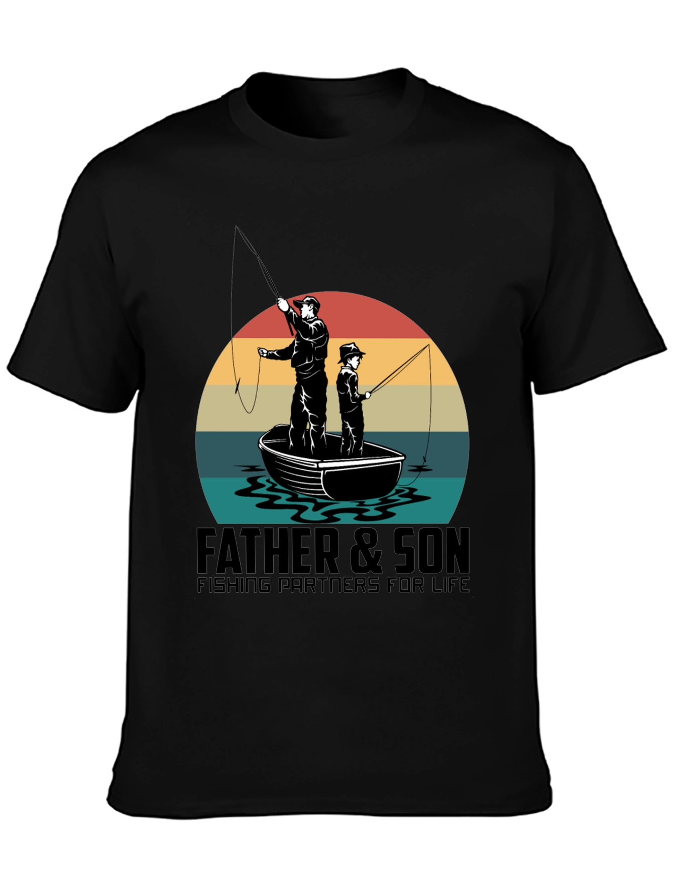 Father & Son Fishing Partners T-Shirt
