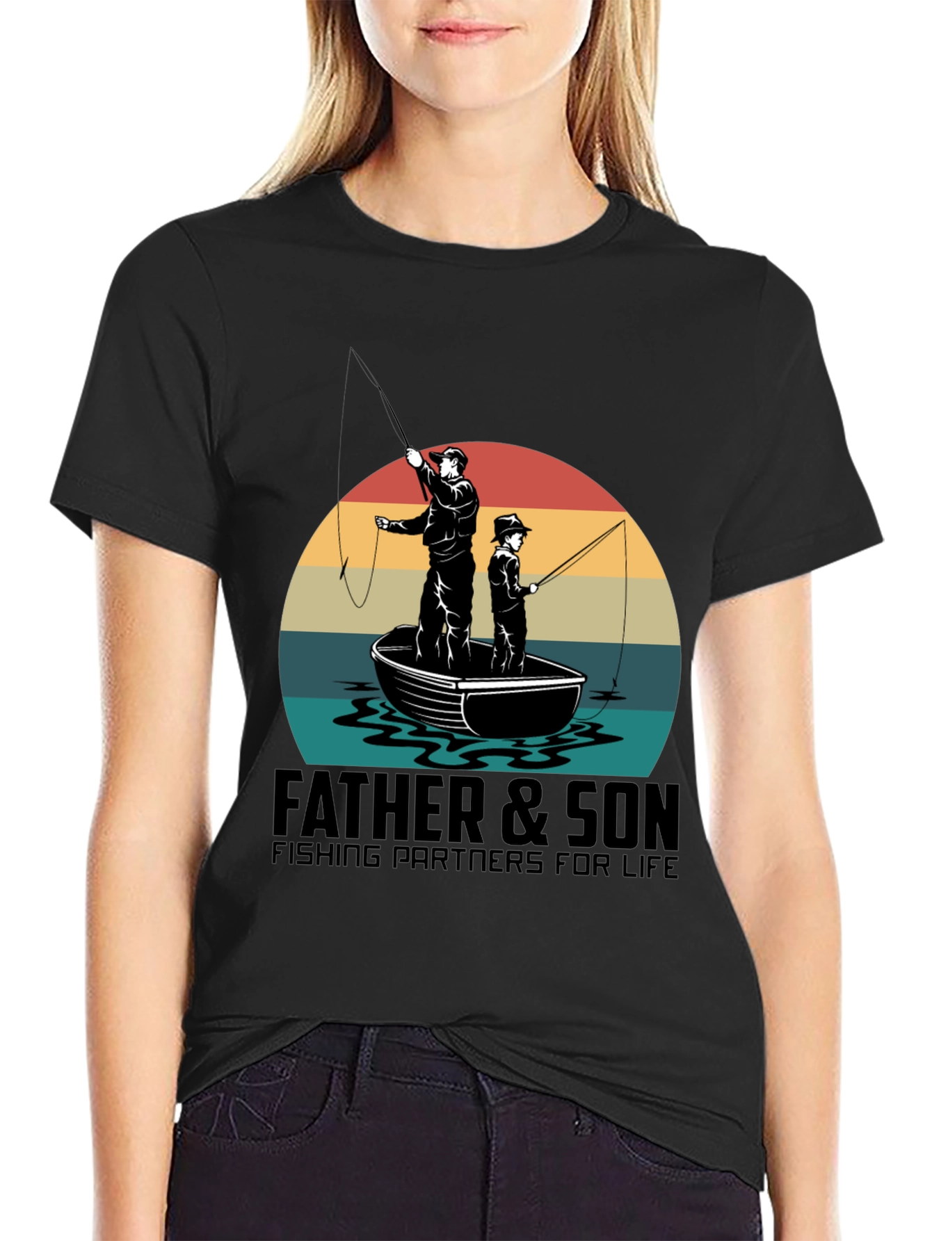 Father & Son Fishing Partners T-Shirt