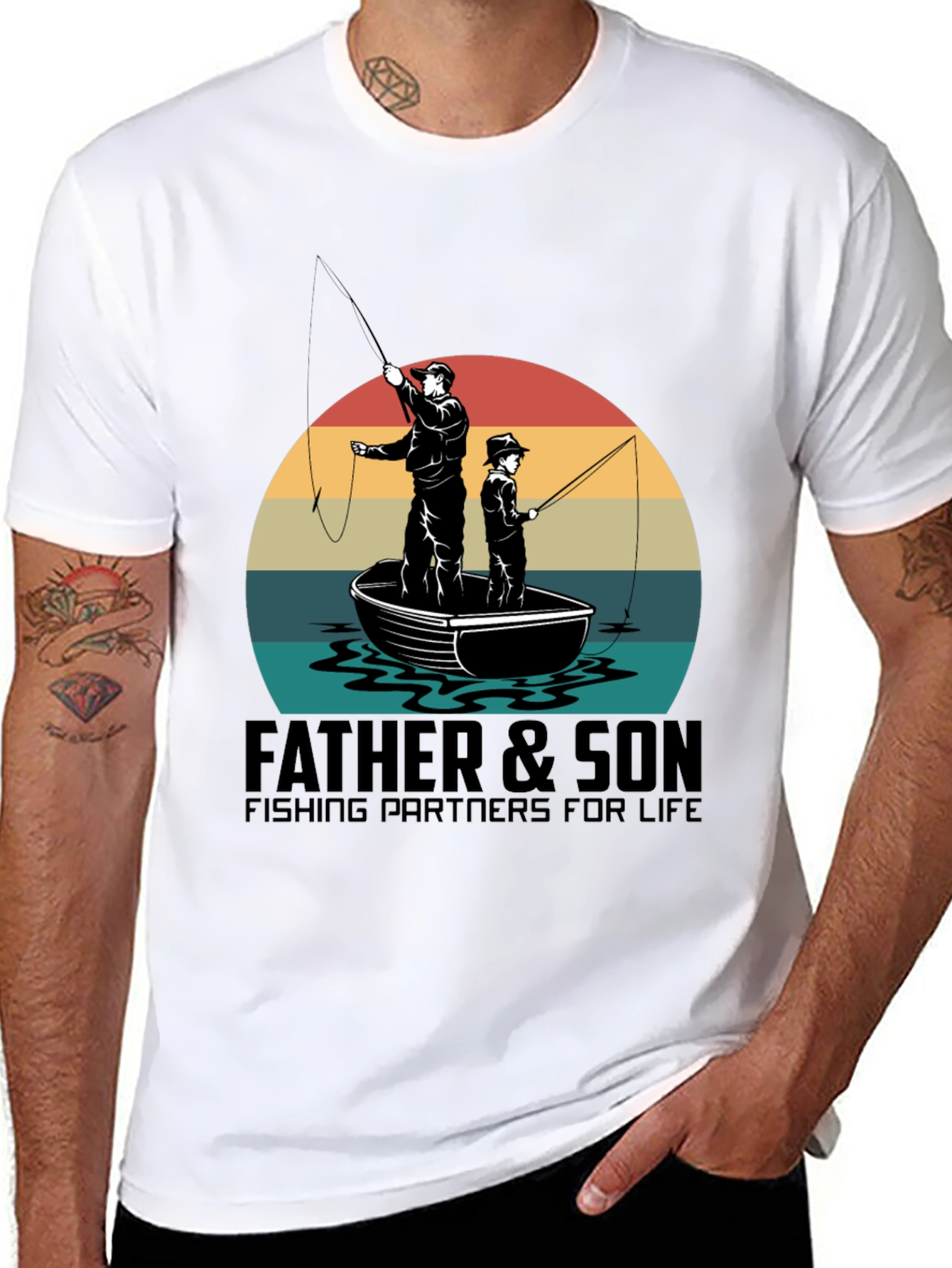 Father & Son Fishing Partners T-Shirt