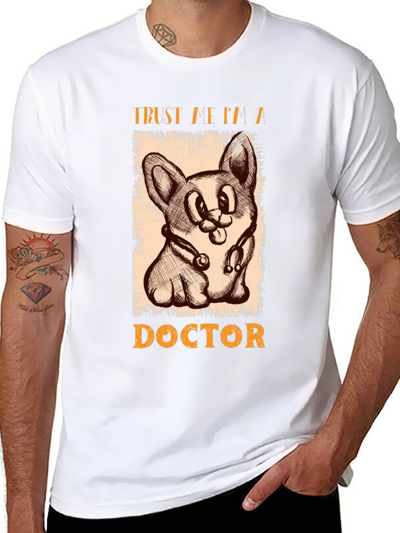 Trust Me Im A Doctor Dog T-Shirt