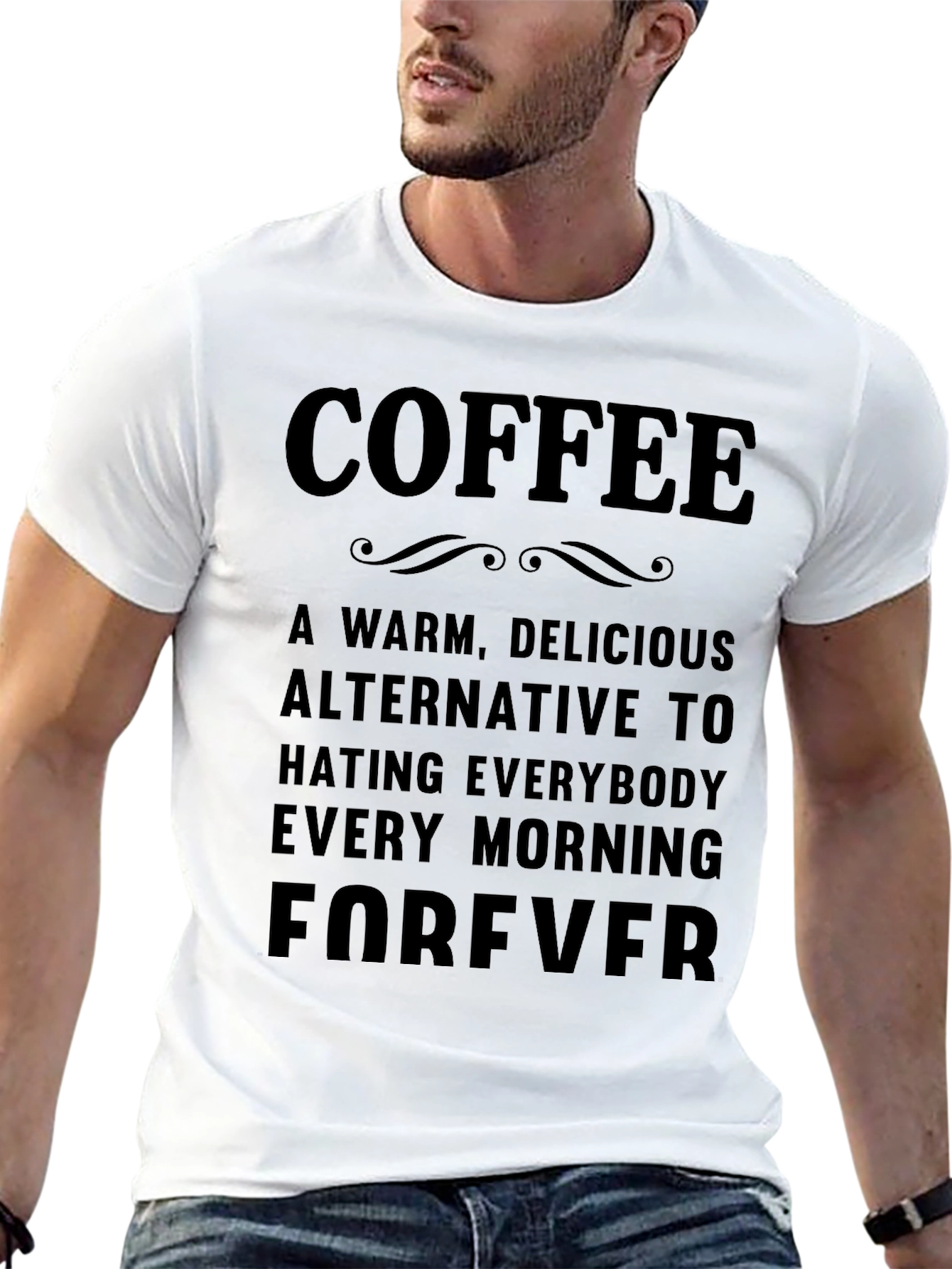 Coffee Forever T-Shirt - Warm Delicious Alternative