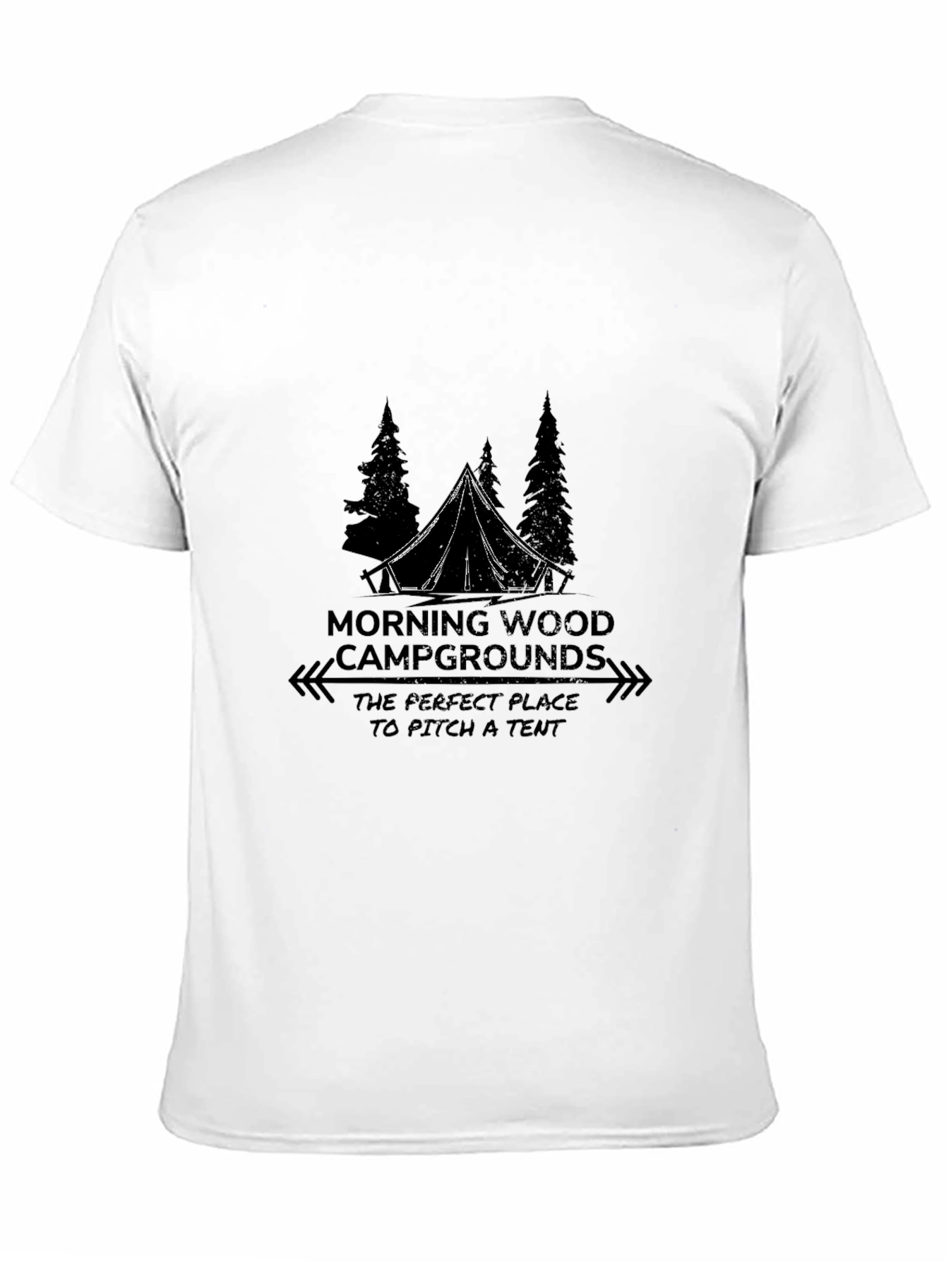 Morning Wood Campground Graphic Tee