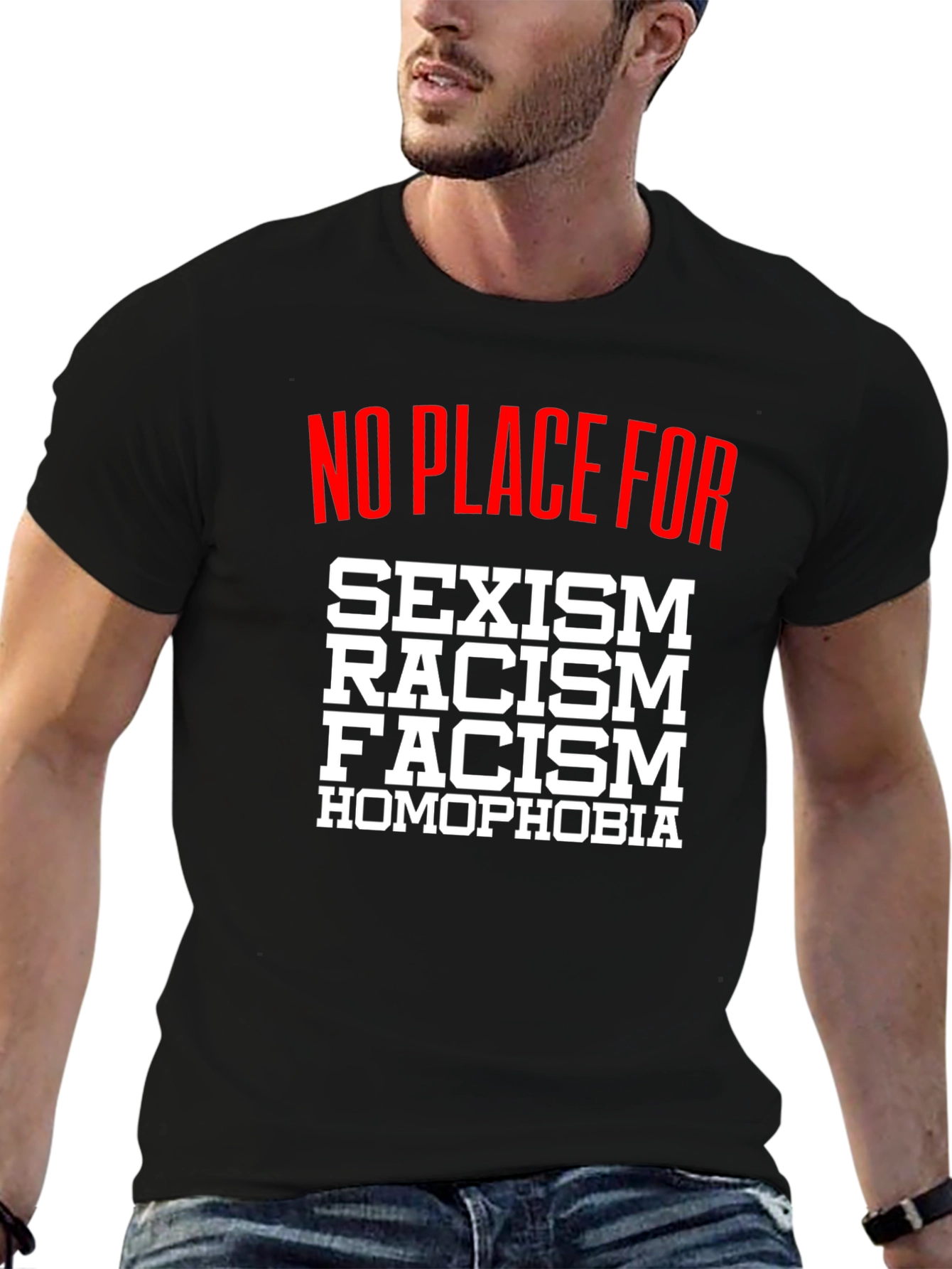 No Place For T-Shirt