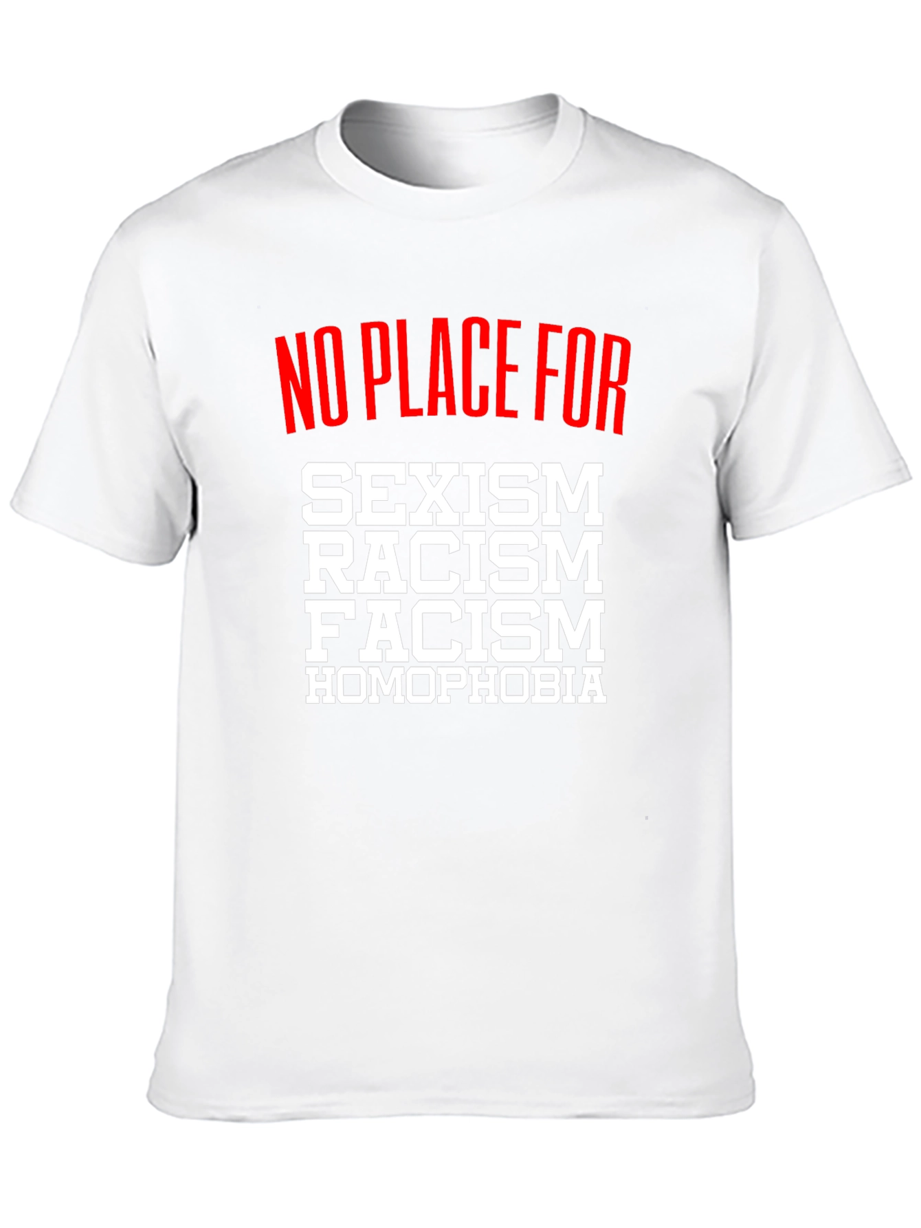 No Place For T-Shirt