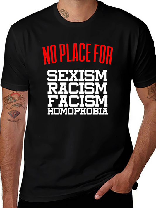 No Place For T-Shirt