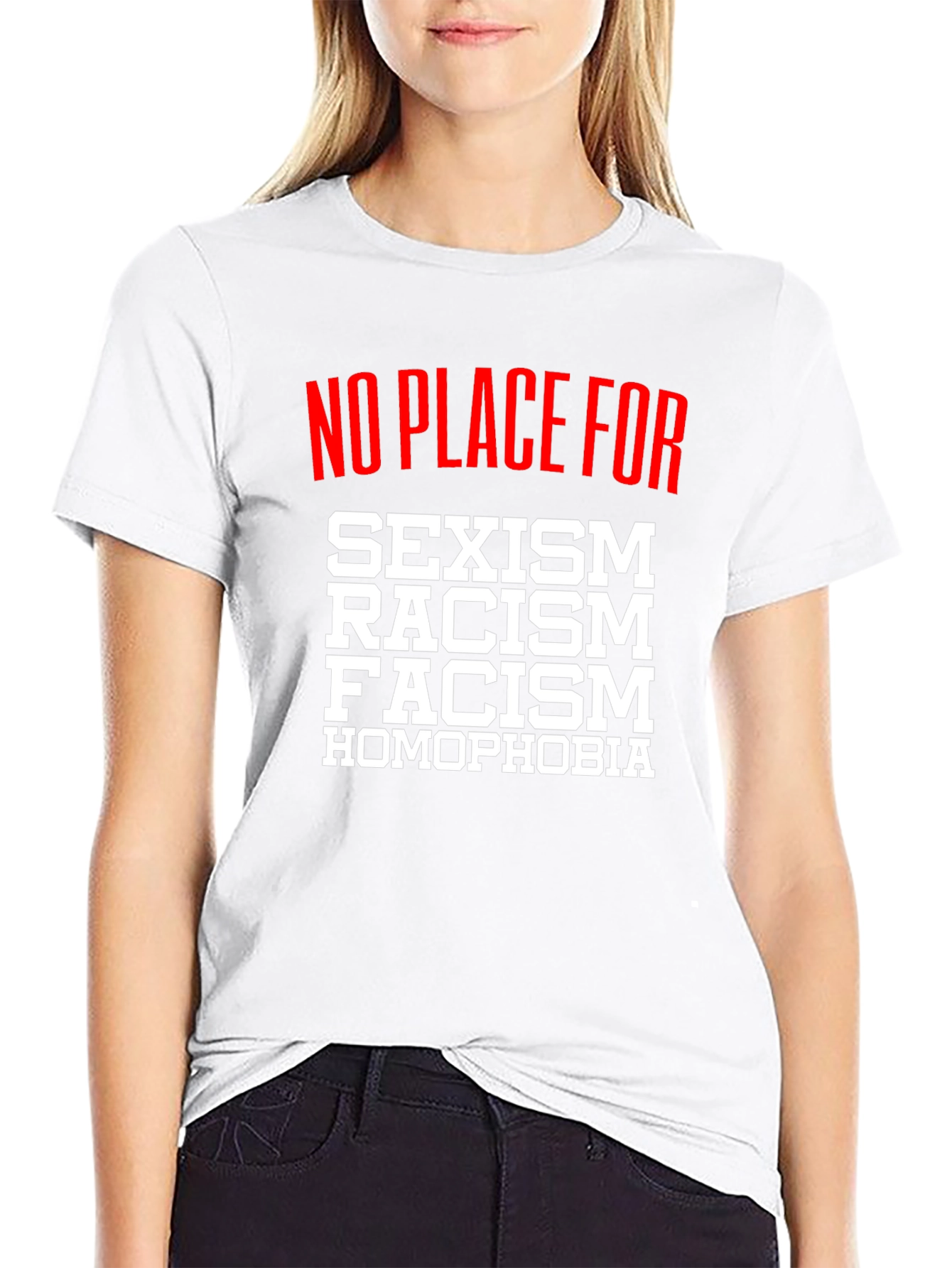 No Place For T-Shirt