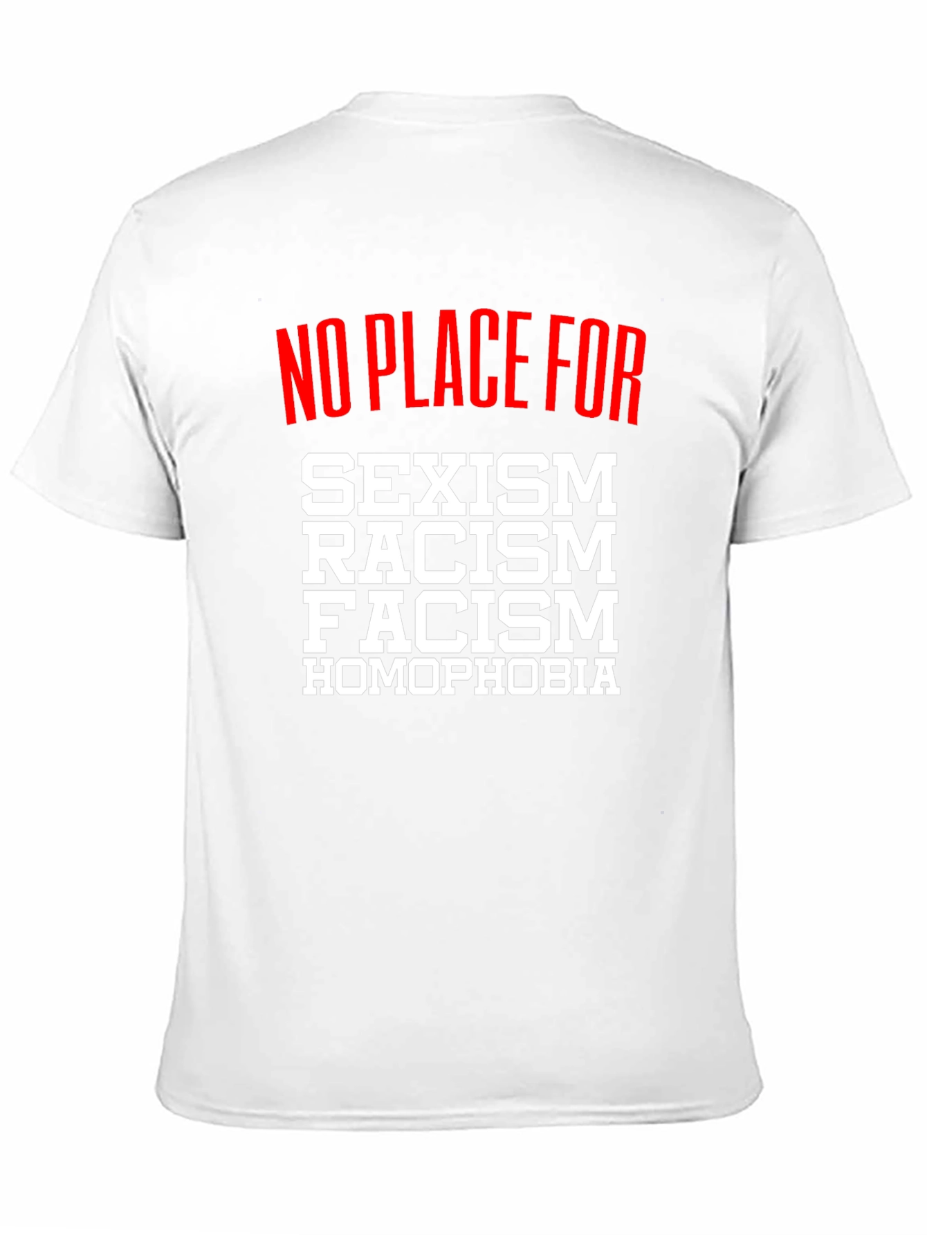 No Place For T-Shirt