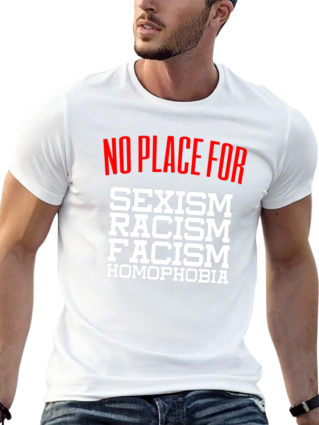 No Place For T-Shirt