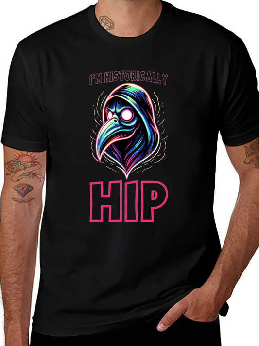 Historically Hip Plague Doctor Graphic Tee