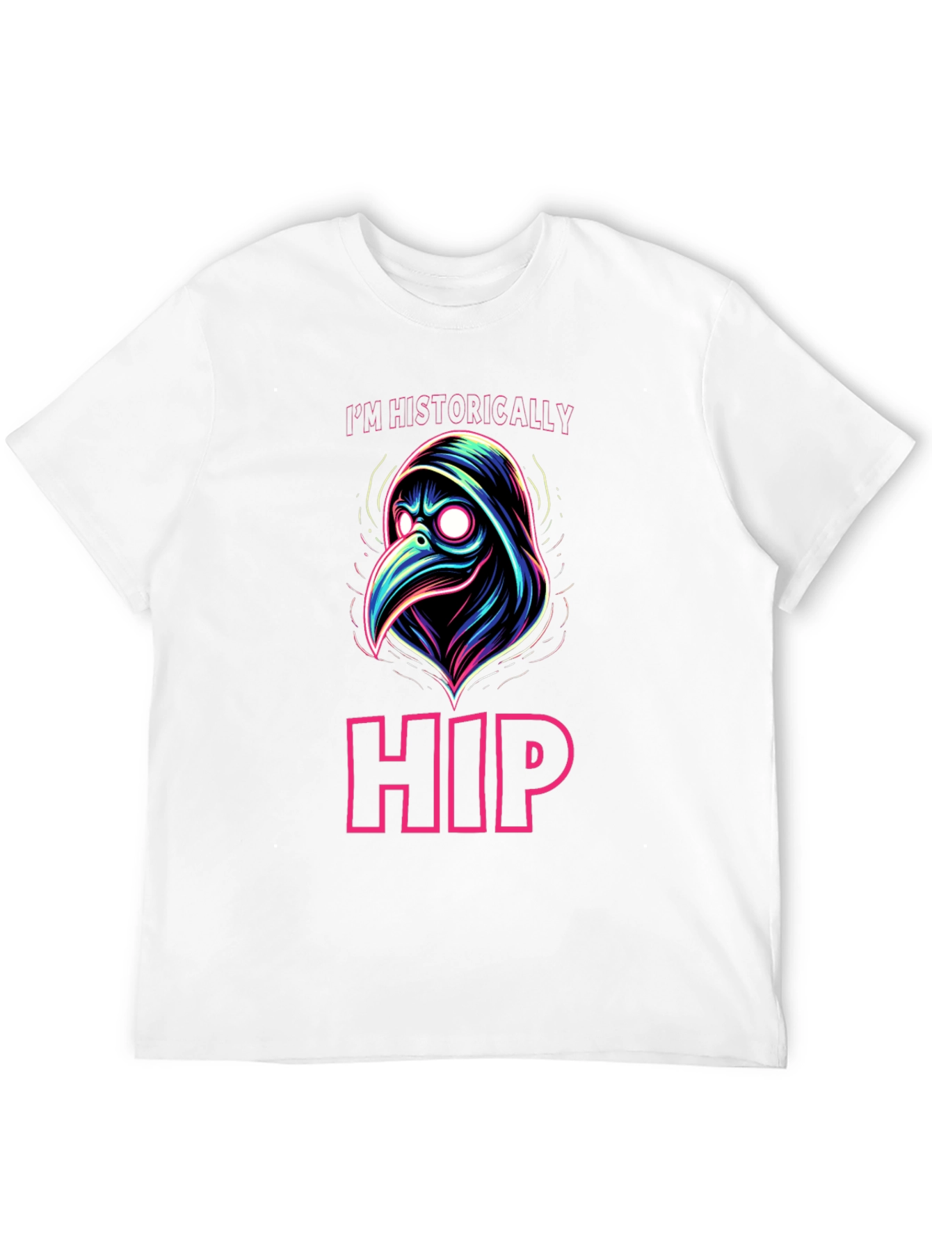 Historically Hip Plague Doctor Graphic Tee