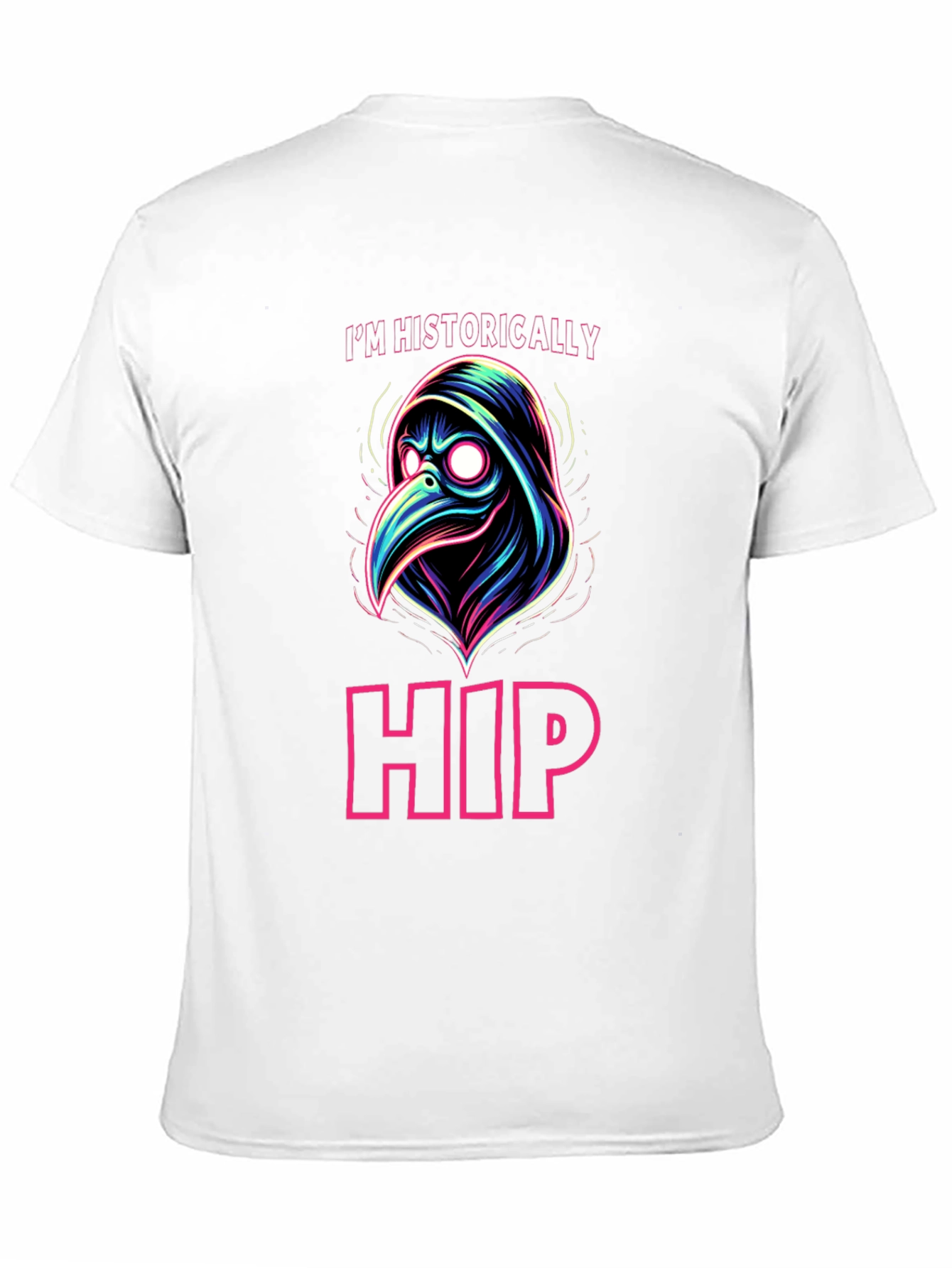 Historically Hip Plague Doctor Graphic Tee