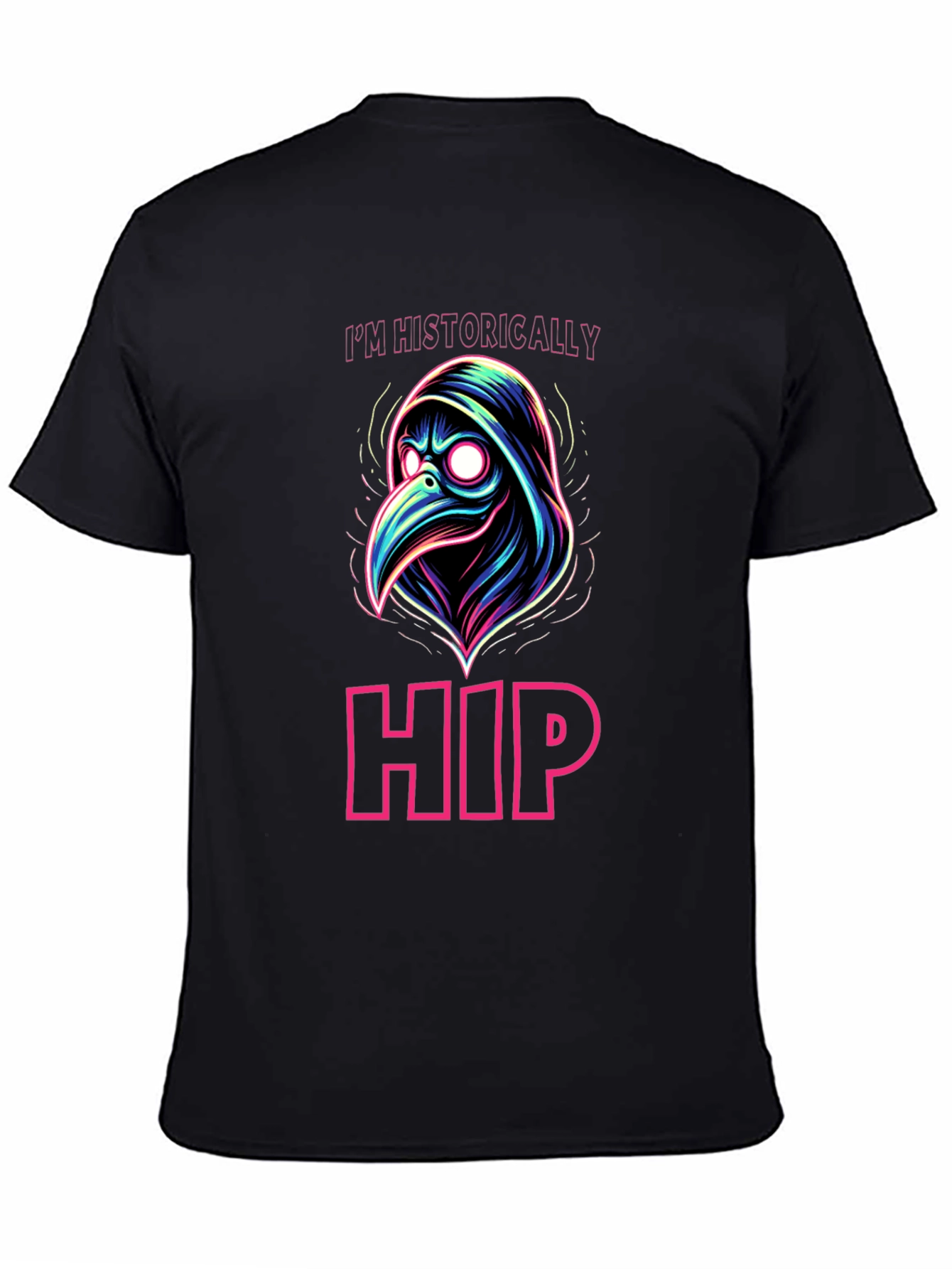 Historically Hip Plague Doctor Graphic Tee