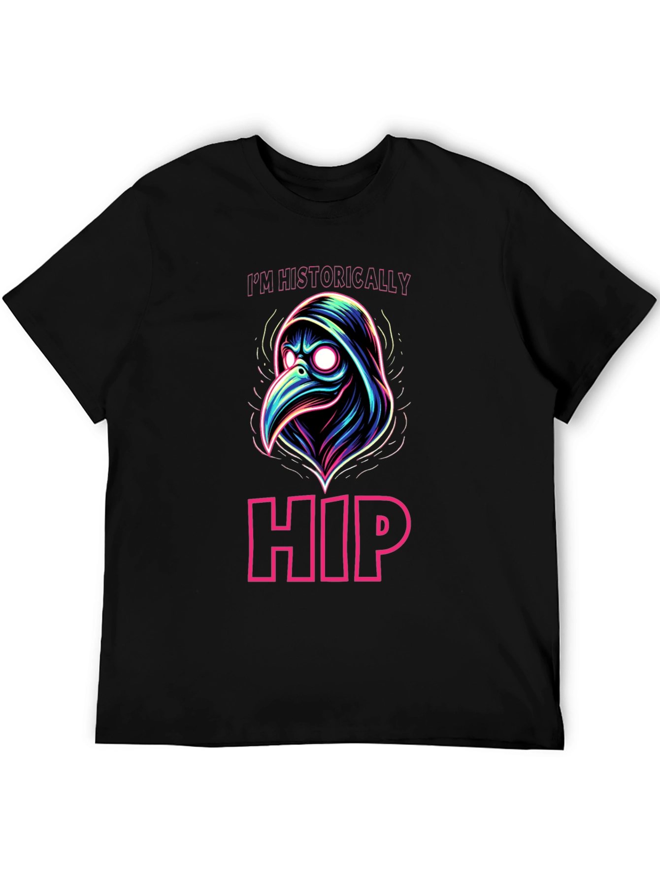 Historically Hip Plague Doctor Graphic Tee