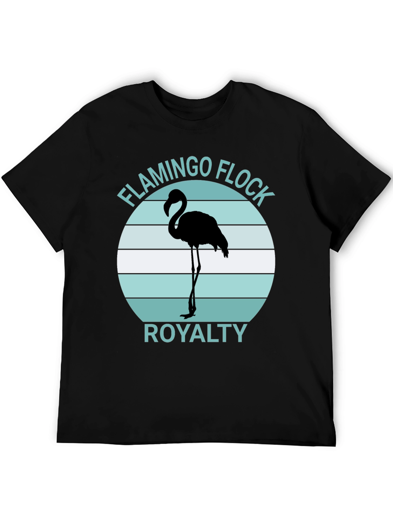 Flamingo Flock Royalty Graphic Tee