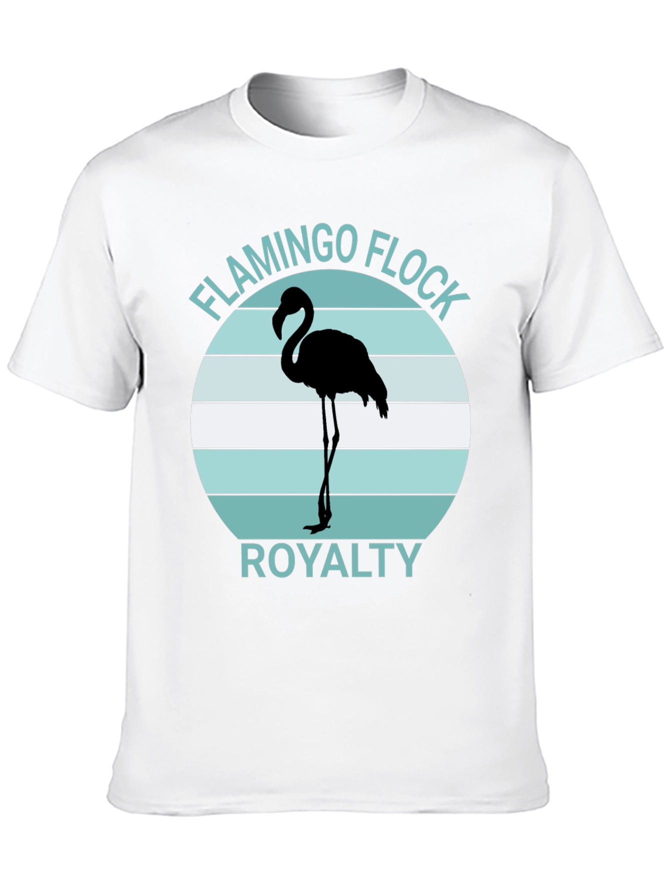 Flamingo Flock Royalty Graphic Tee