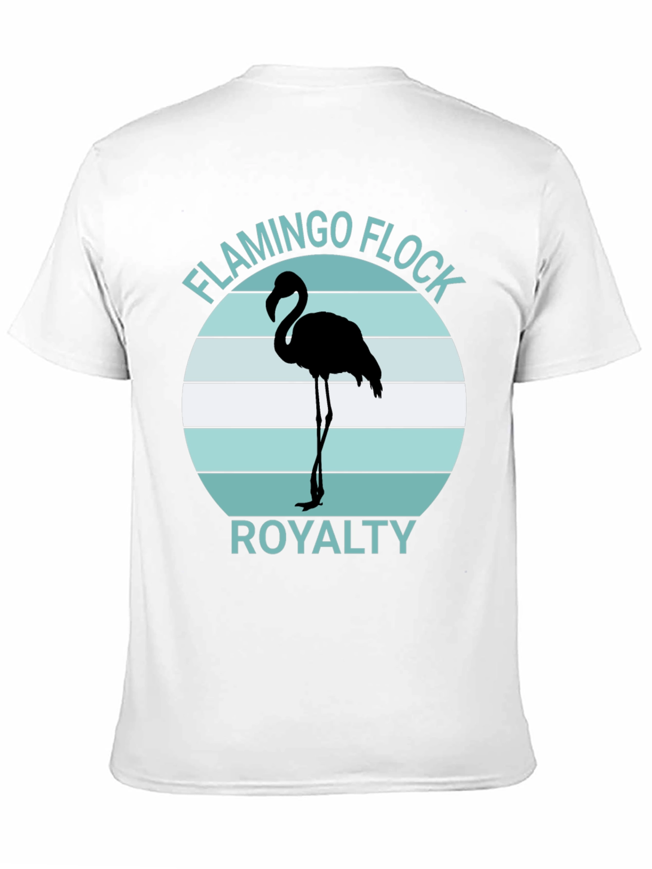 Flamingo Flock Royalty Graphic Tee