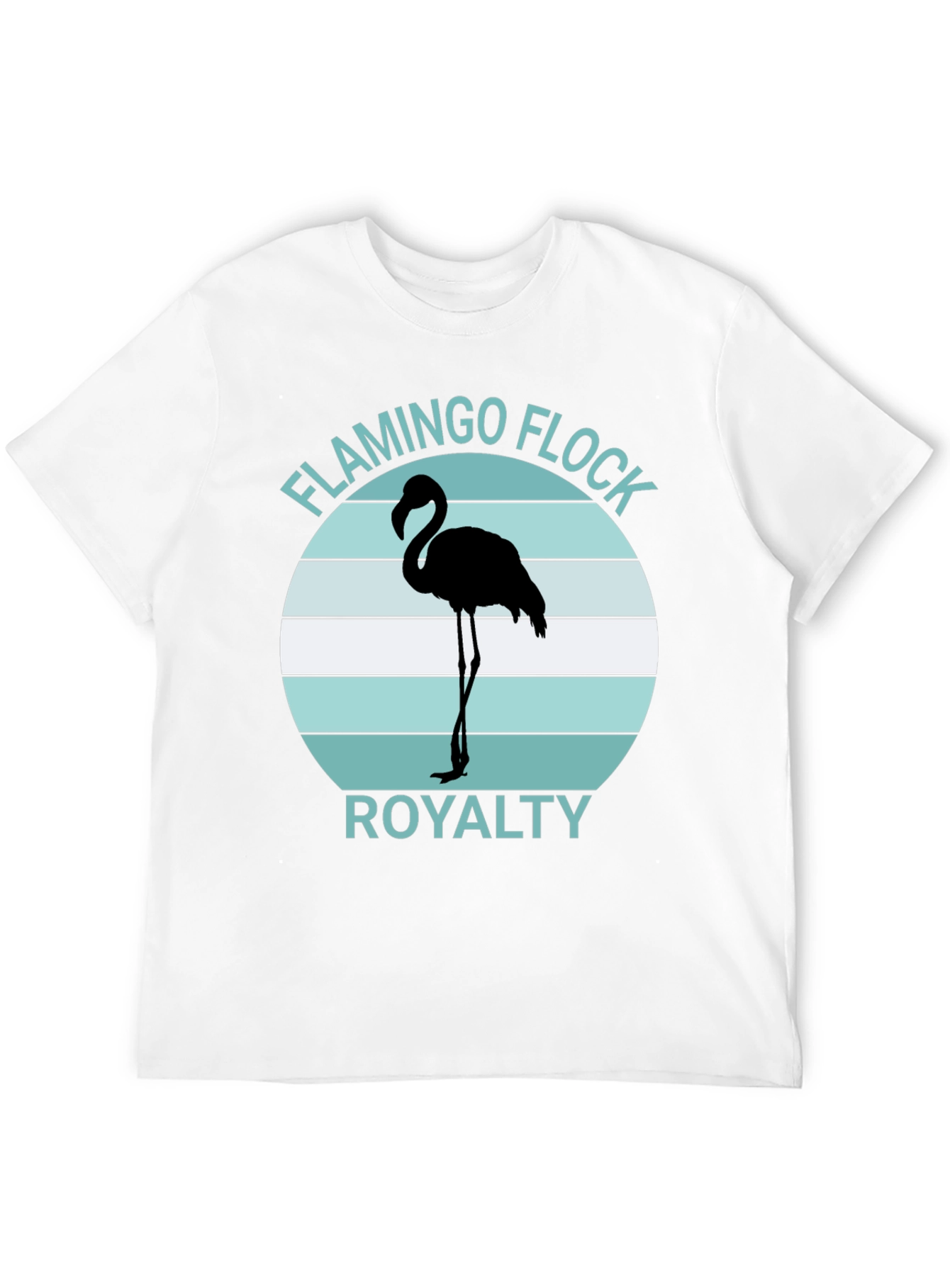 Flamingo Flock Royalty Graphic Tee