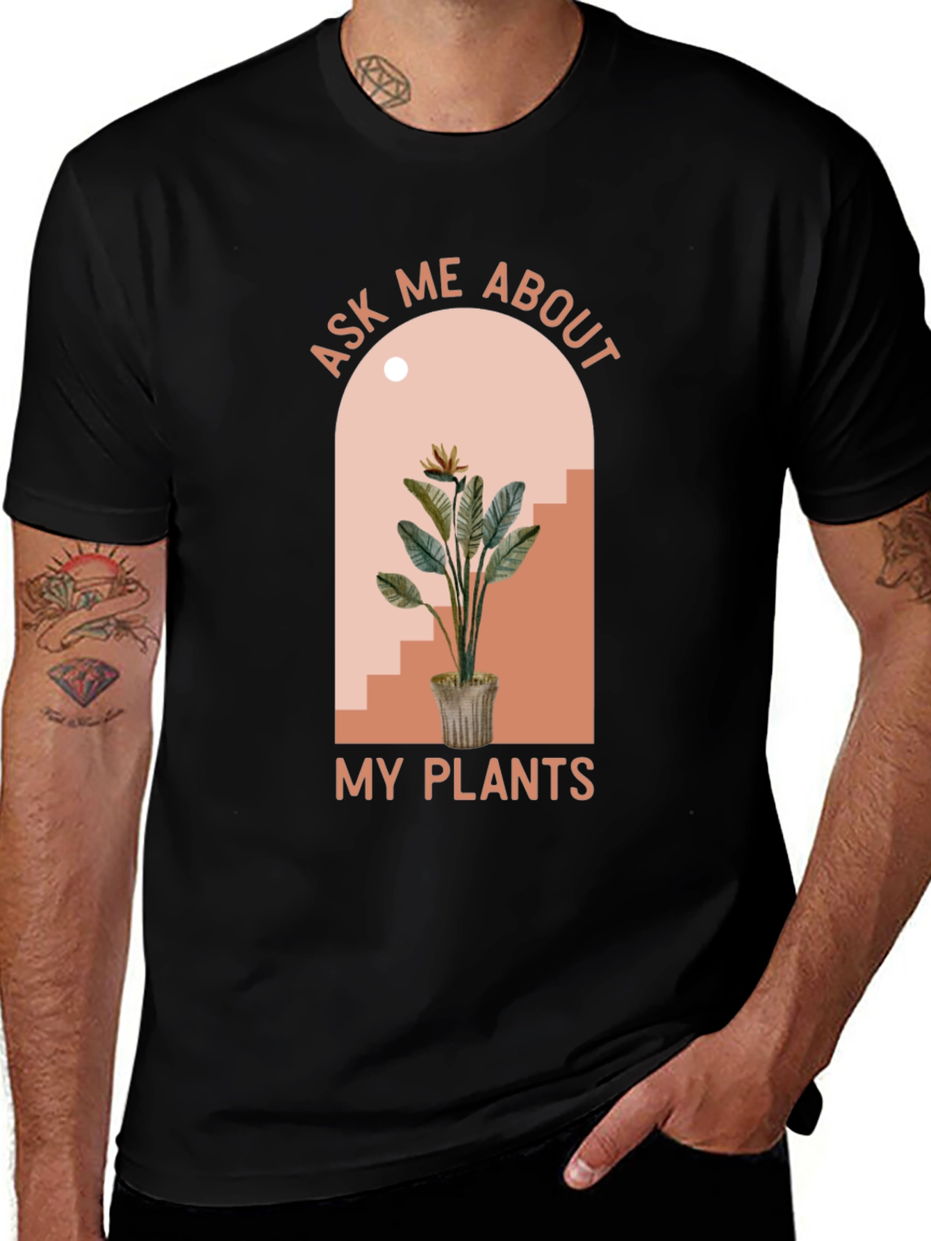 Ask Me About My Plants Graphic Tee