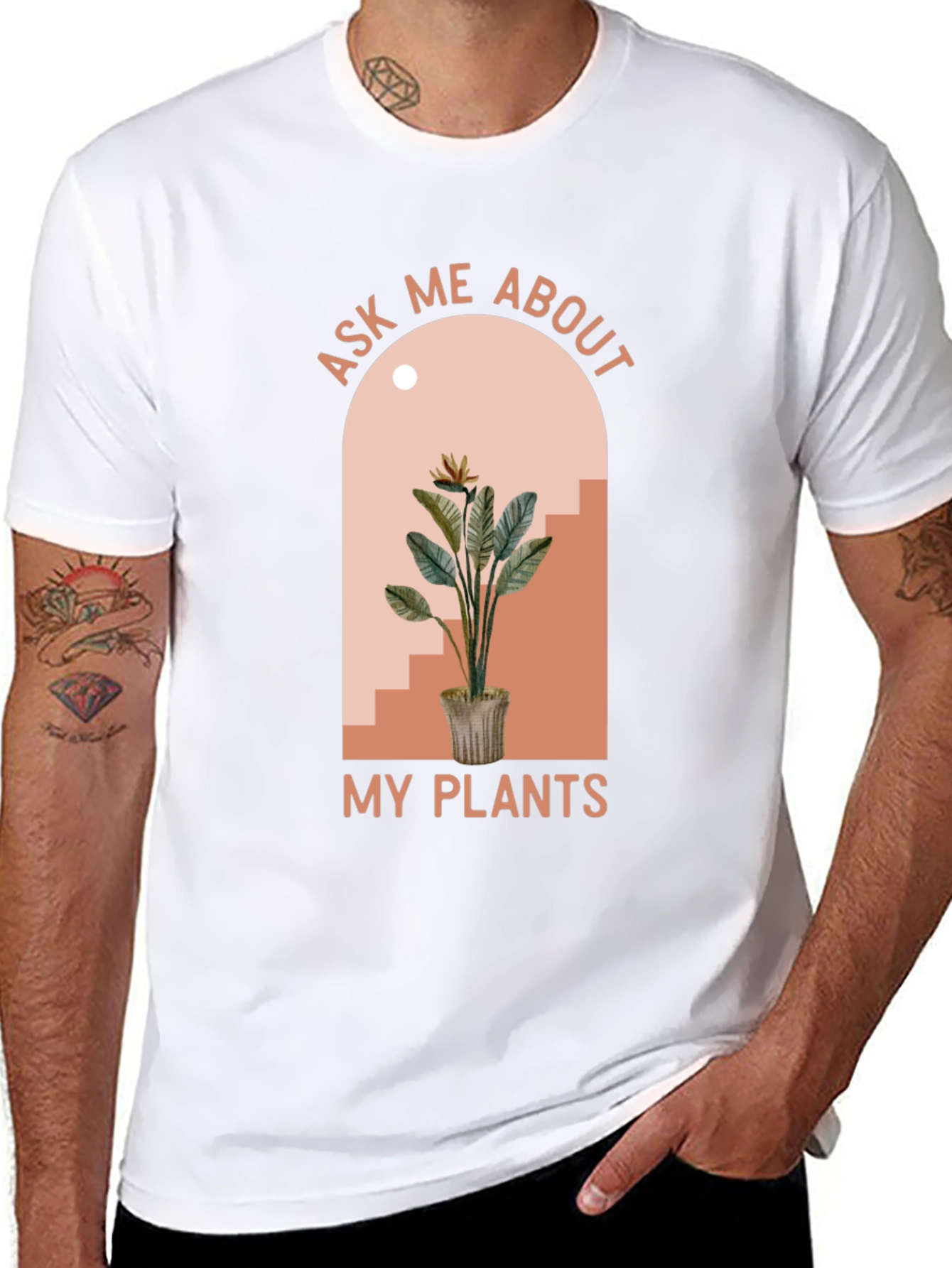 Ask Me About My Plants Graphic Tee