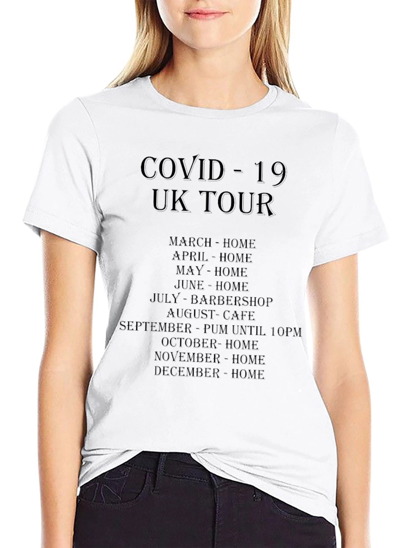 COVID-19 UK Tour T-Shirt