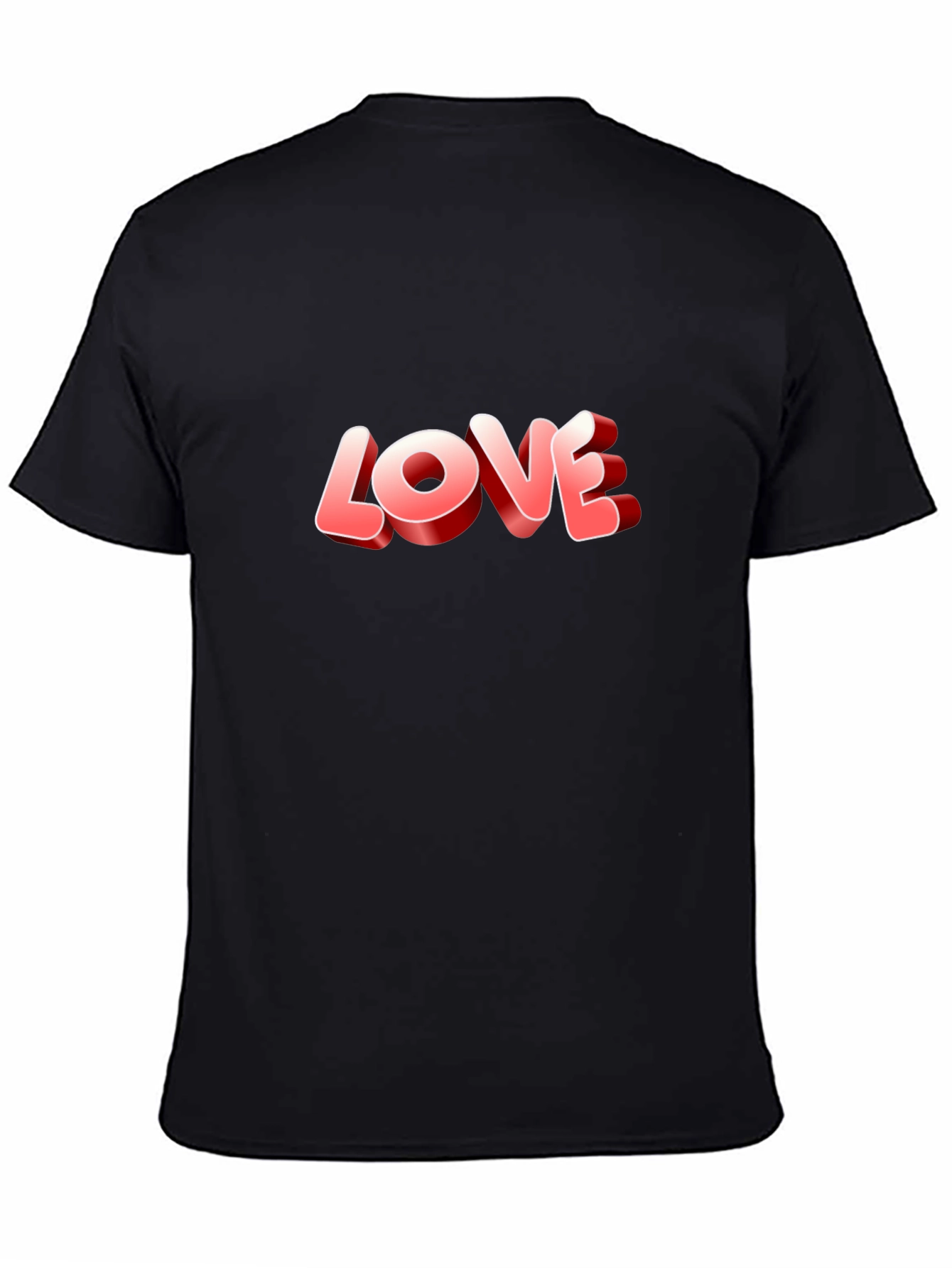 Love Graphic Black T-Shirt