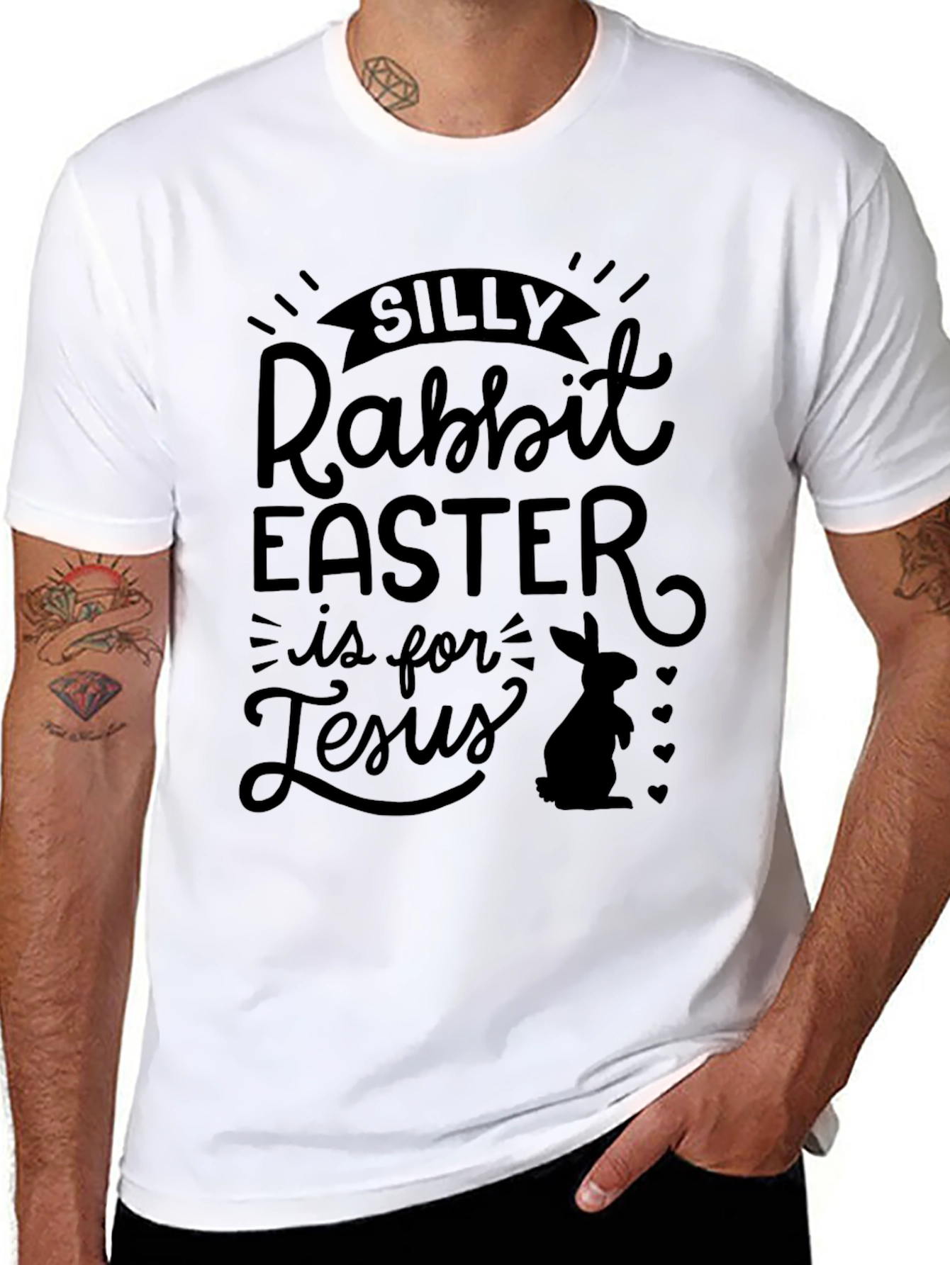Silly Rabbit Easter T-Shirt - Jesus Celebration Tee