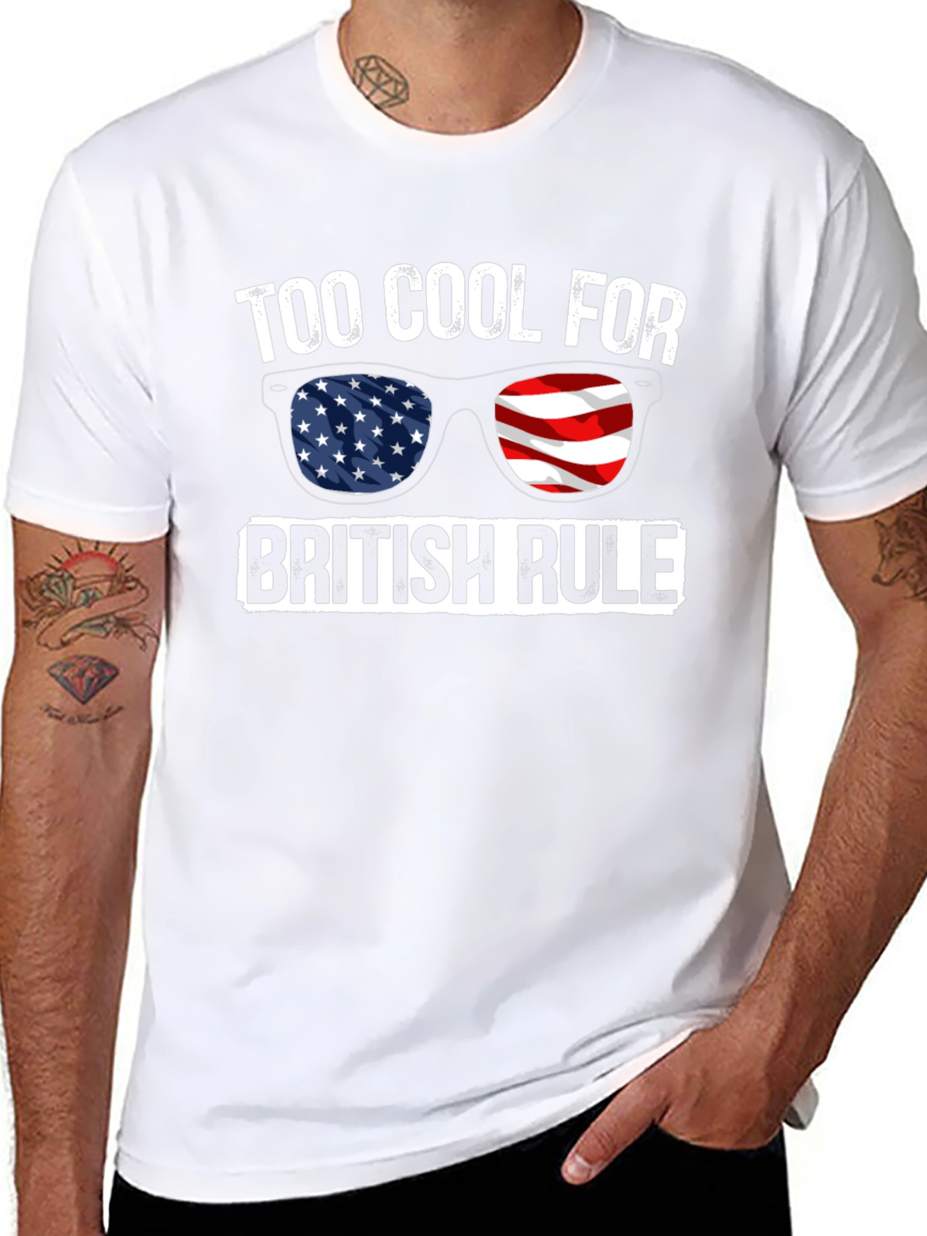 Too Cool For British Rule T-Shirt