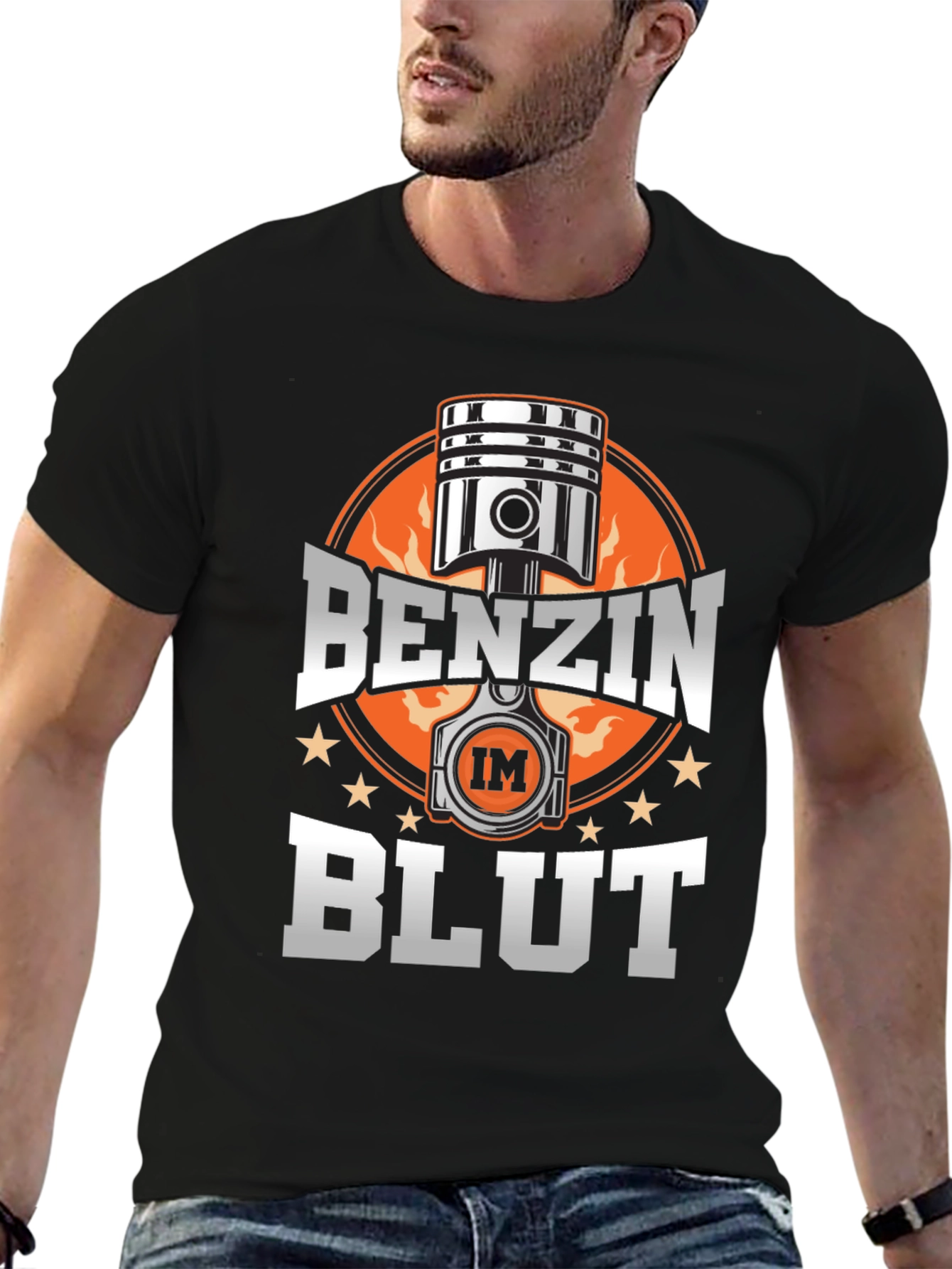 Benzin Blut Graphic Tee - Auto Enthusiast Apparel