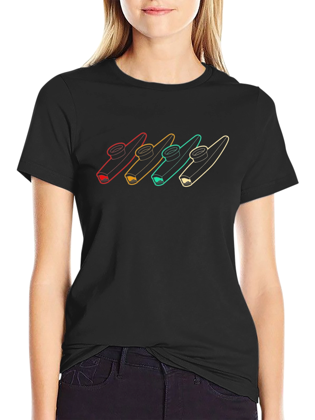 Retro Kazoo T-Shirt - Musical Novelty Tee