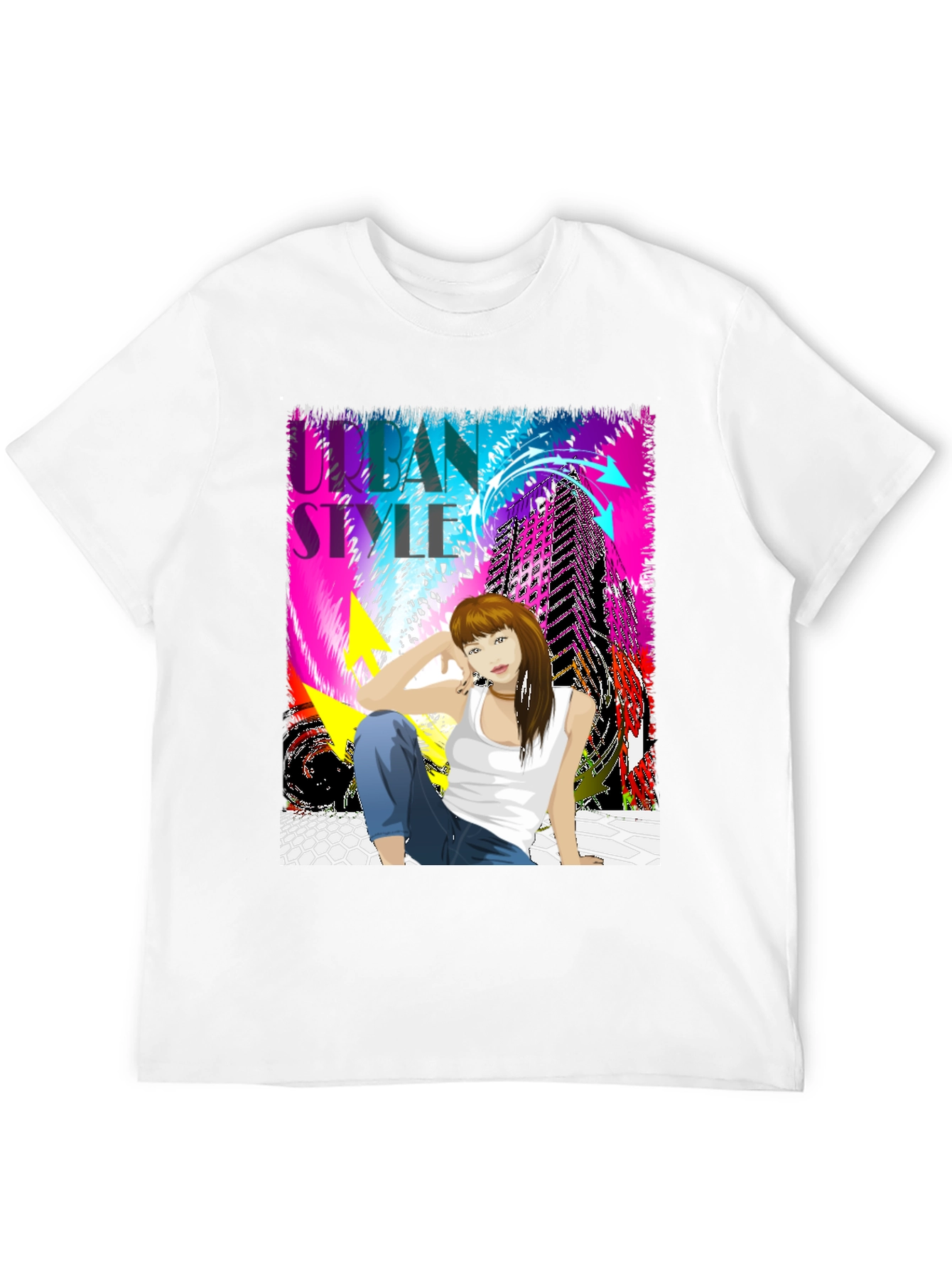 Urban Style Graphic Tee - Modern Streetwear Design