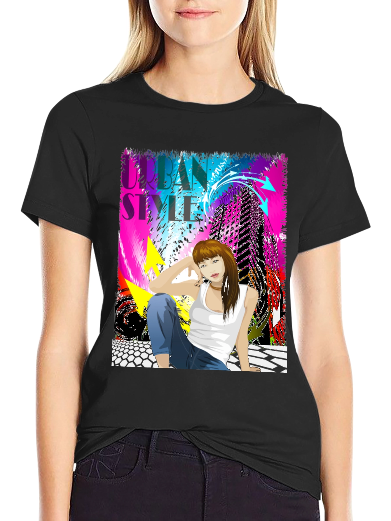 Urban Style Graphic Tee - Modern Streetwear Design