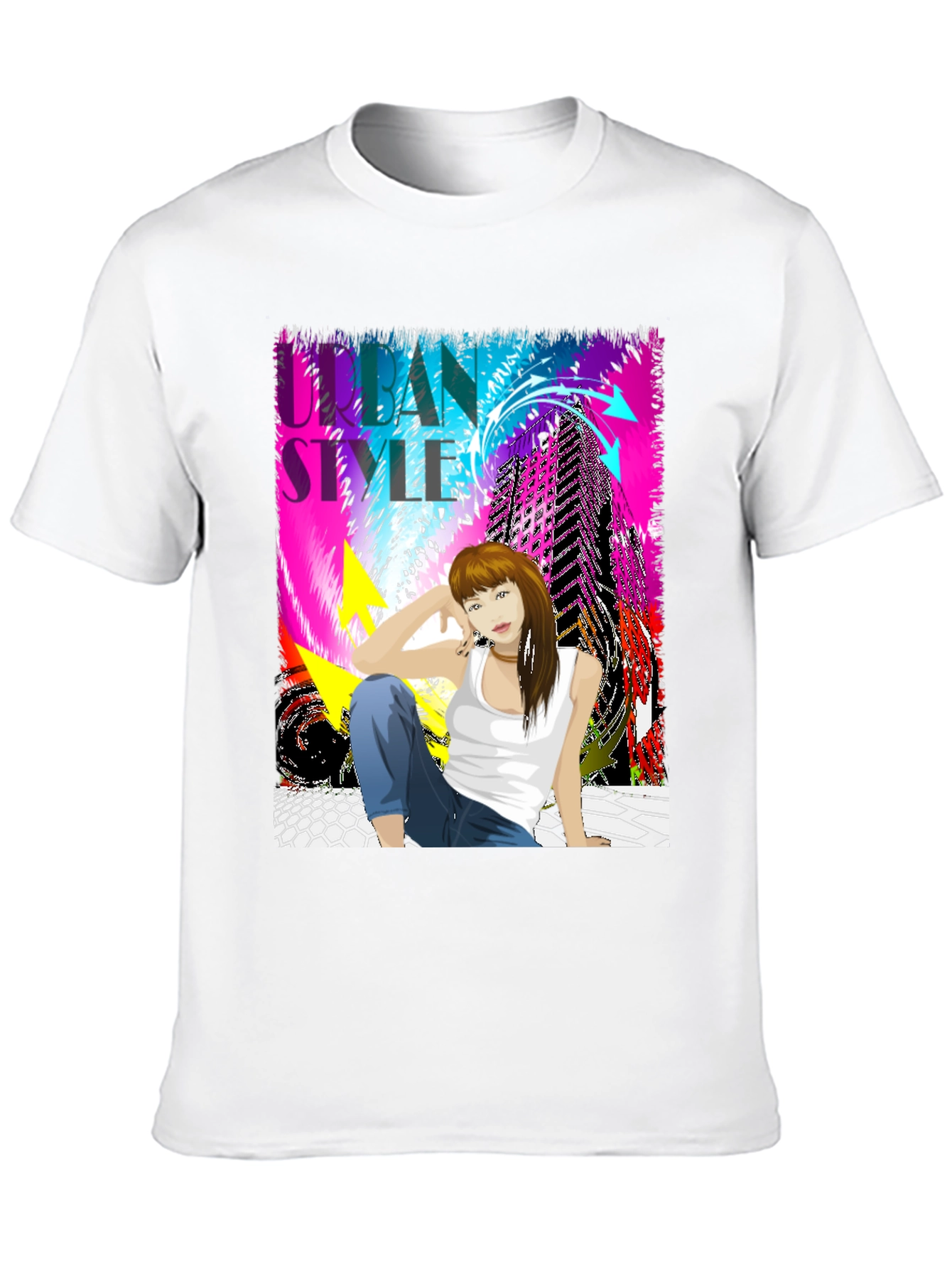 Urban Style Graphic Tee - Modern Streetwear Design