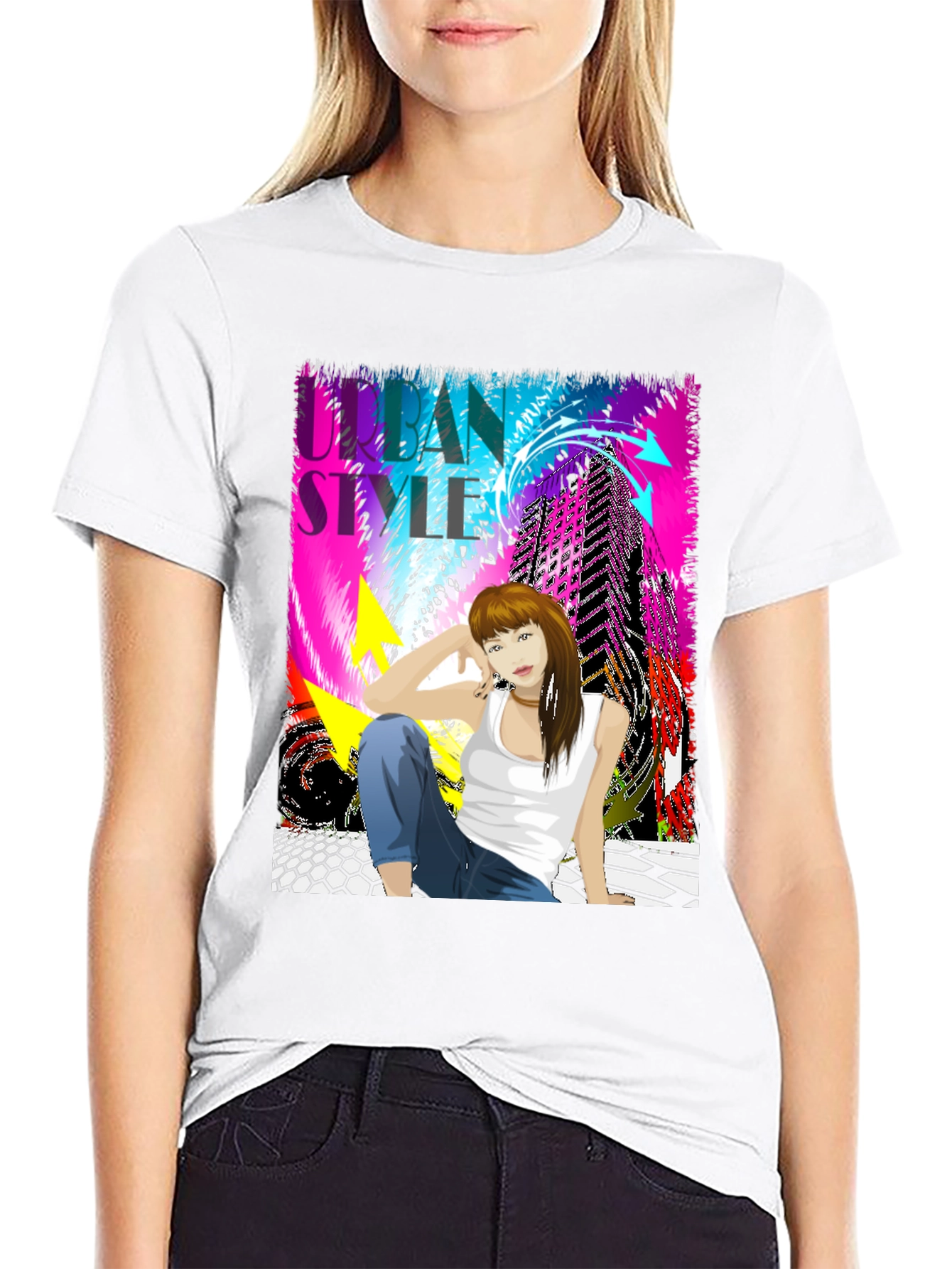 Urban Style Graphic Tee - Modern Streetwear Design