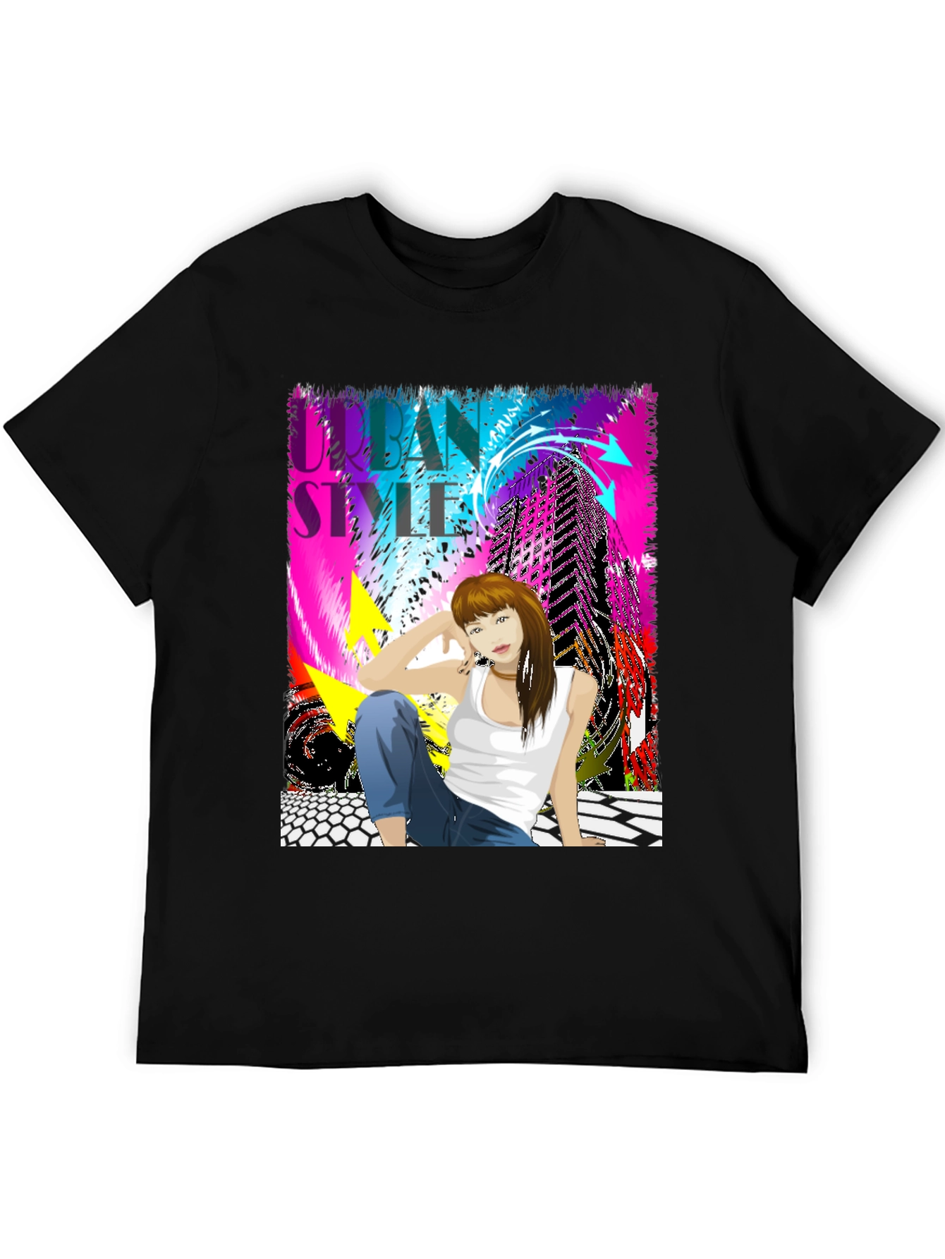 Urban Style Graphic Tee - Modern Streetwear Design