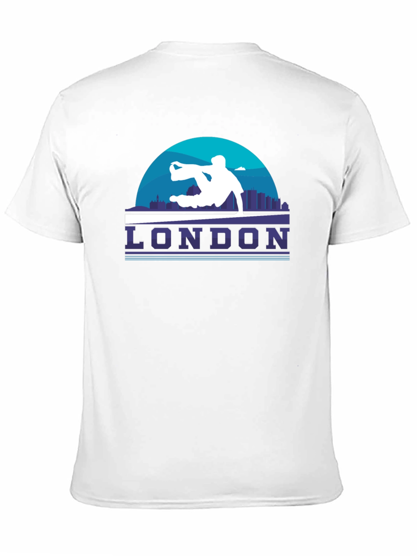 London Parkour Graphic T-Shirt - Black