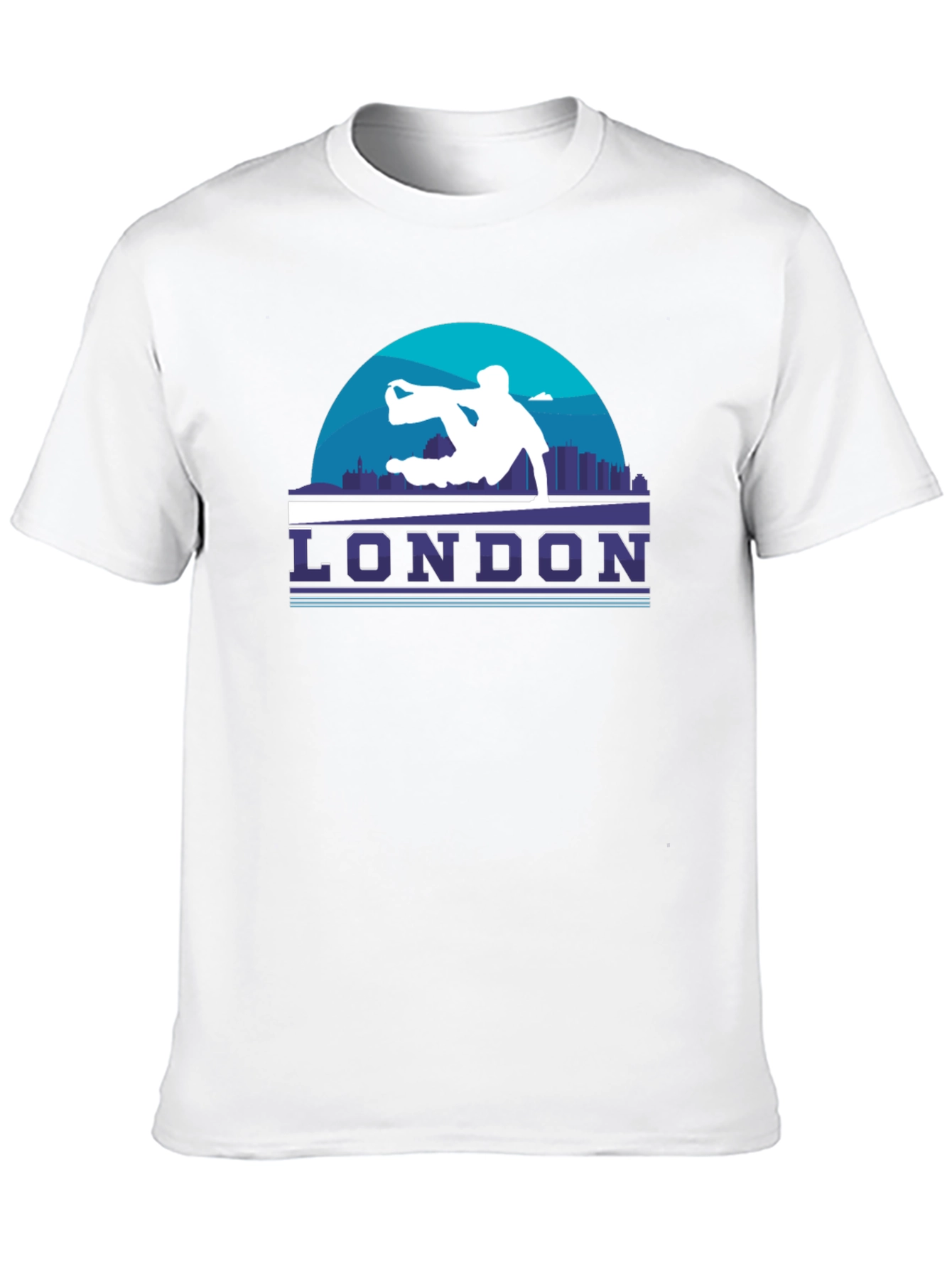 London Parkour Graphic T-Shirt - Black