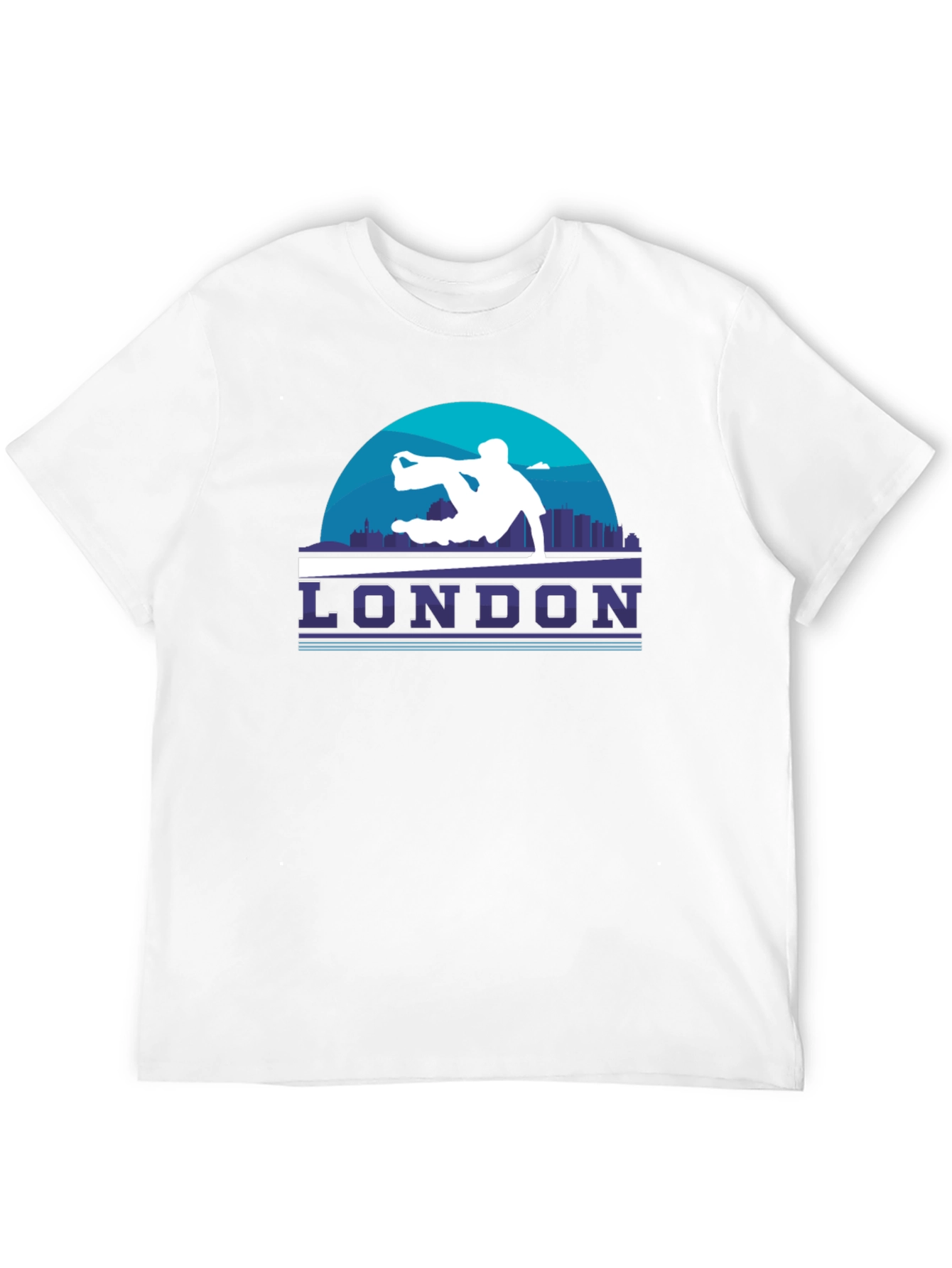 London Parkour Graphic T-Shirt - Black