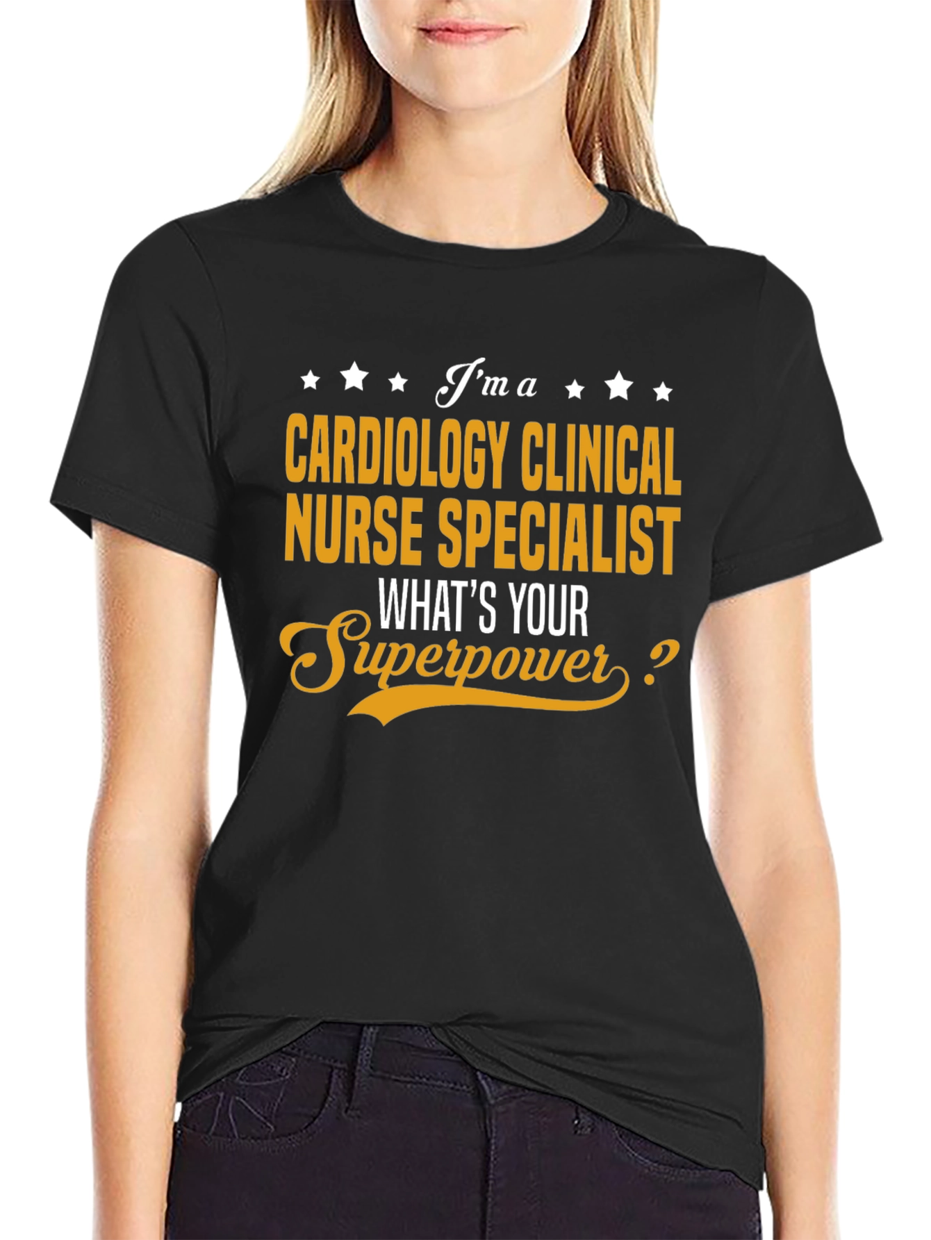 Cardiology Clinical Nurse Specialist Superpower T-Shirt