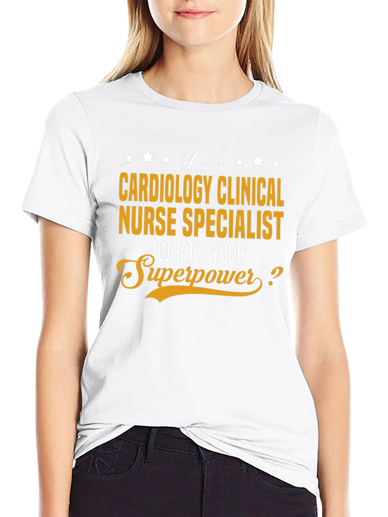 Cardiology Clinical Nurse Specialist Superpower T-Shirt