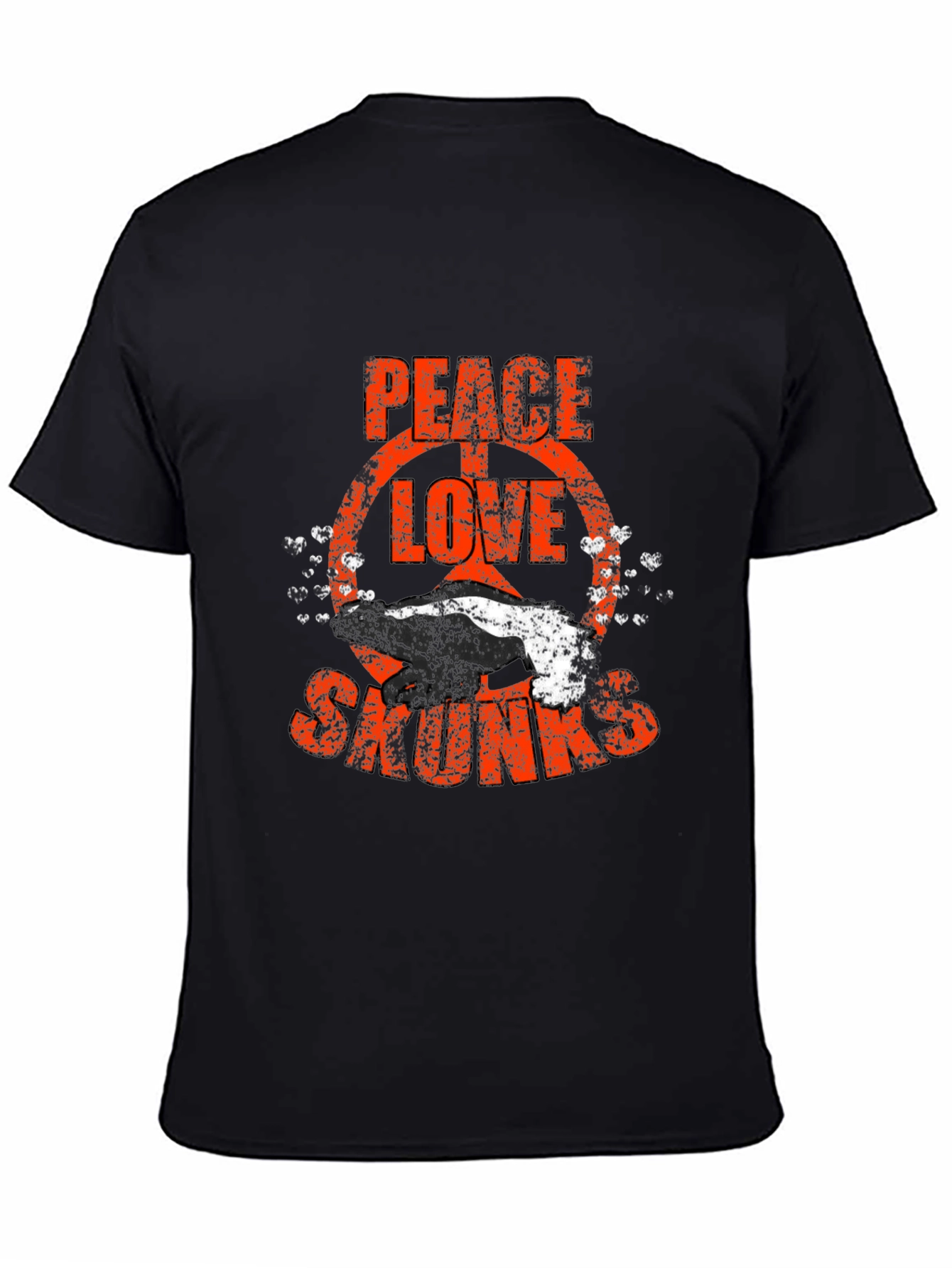 Peace Love Skunks Graphic Tee